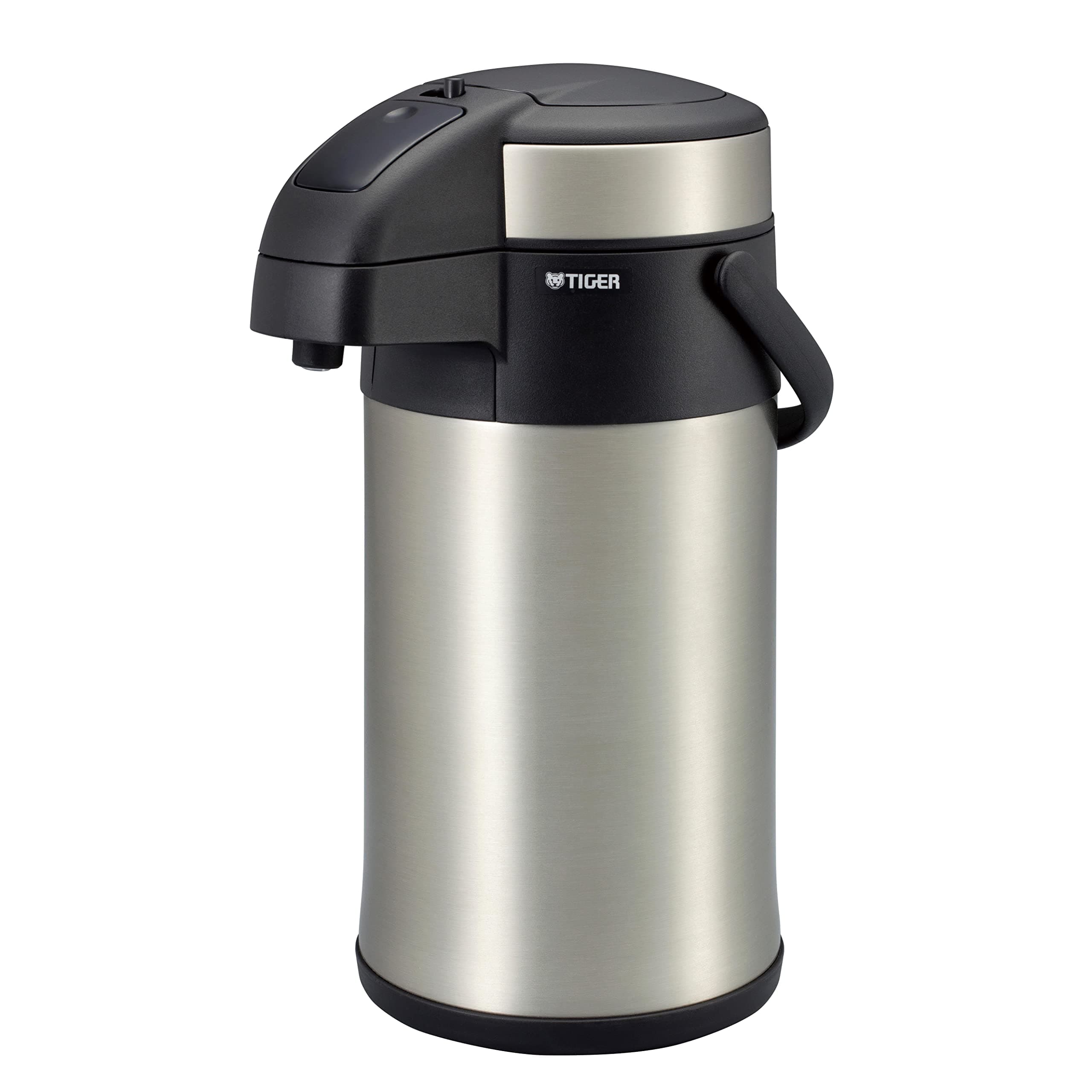 Tiger MAA-C401XC Thermal Insulated Tabletop Stainless Steel Air Pot Eco 1.6 gal (4.0 L) Clear Stainless Steel (Silver)