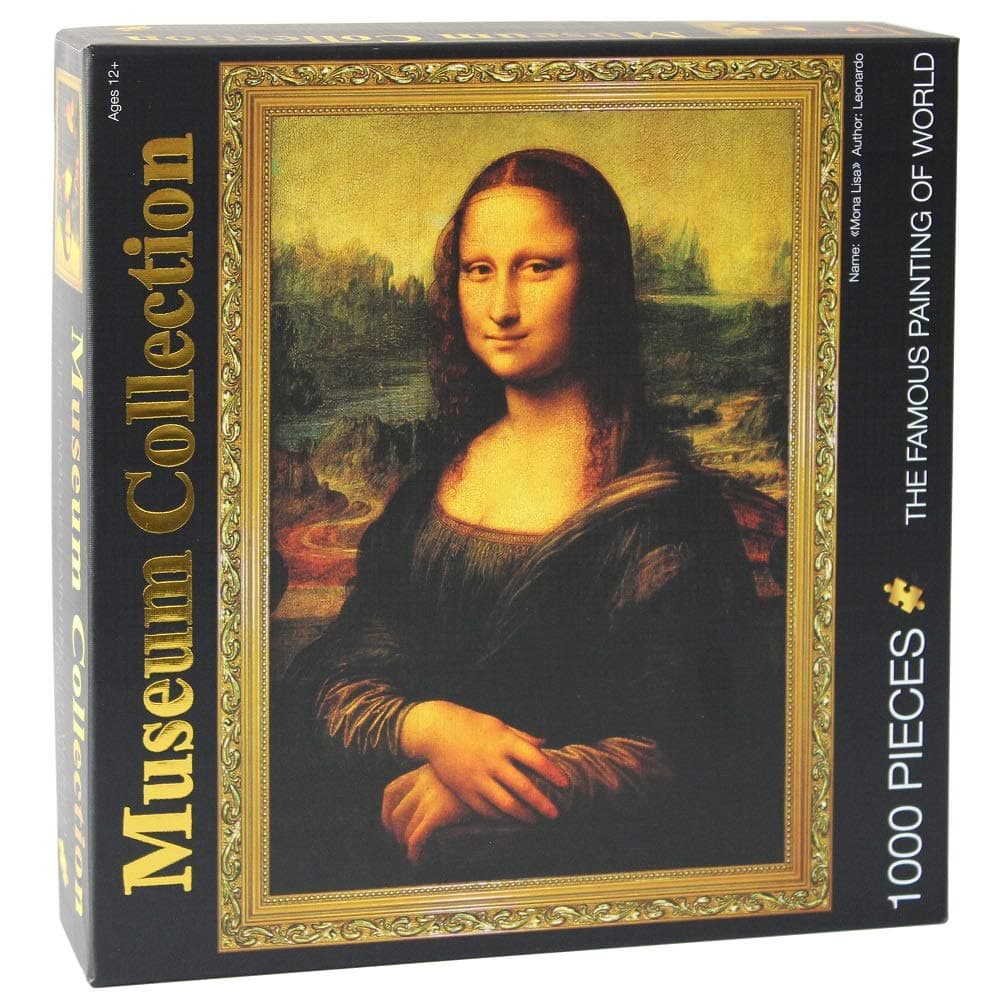 Moruska Mona Lisa by Leonardo da Vinci Jigsaw Puzzle 1000 Piece Puzzles for Adults Teens