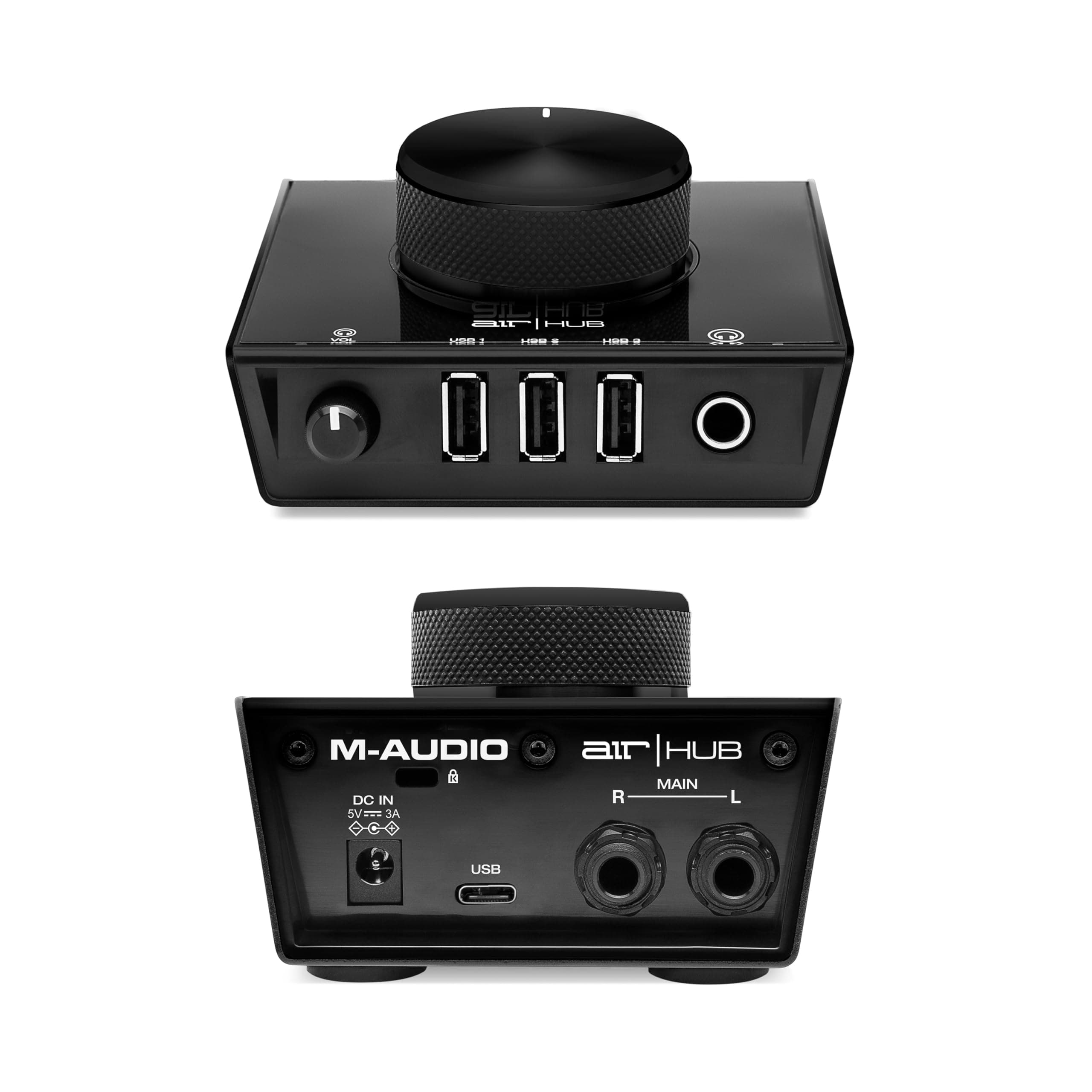 M-Audio AIR|HUB - USB Audio Interface with 3 Port Hub