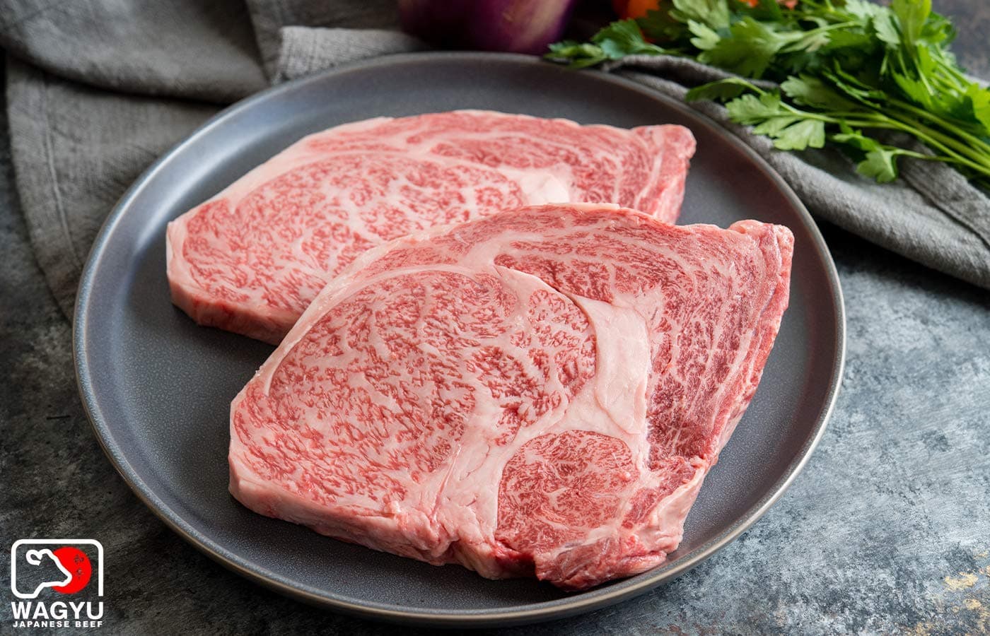 The Wagyu Shop | A5 Japanese Wagyu Beef Portioned Ribeye Steaks (2 pieces)