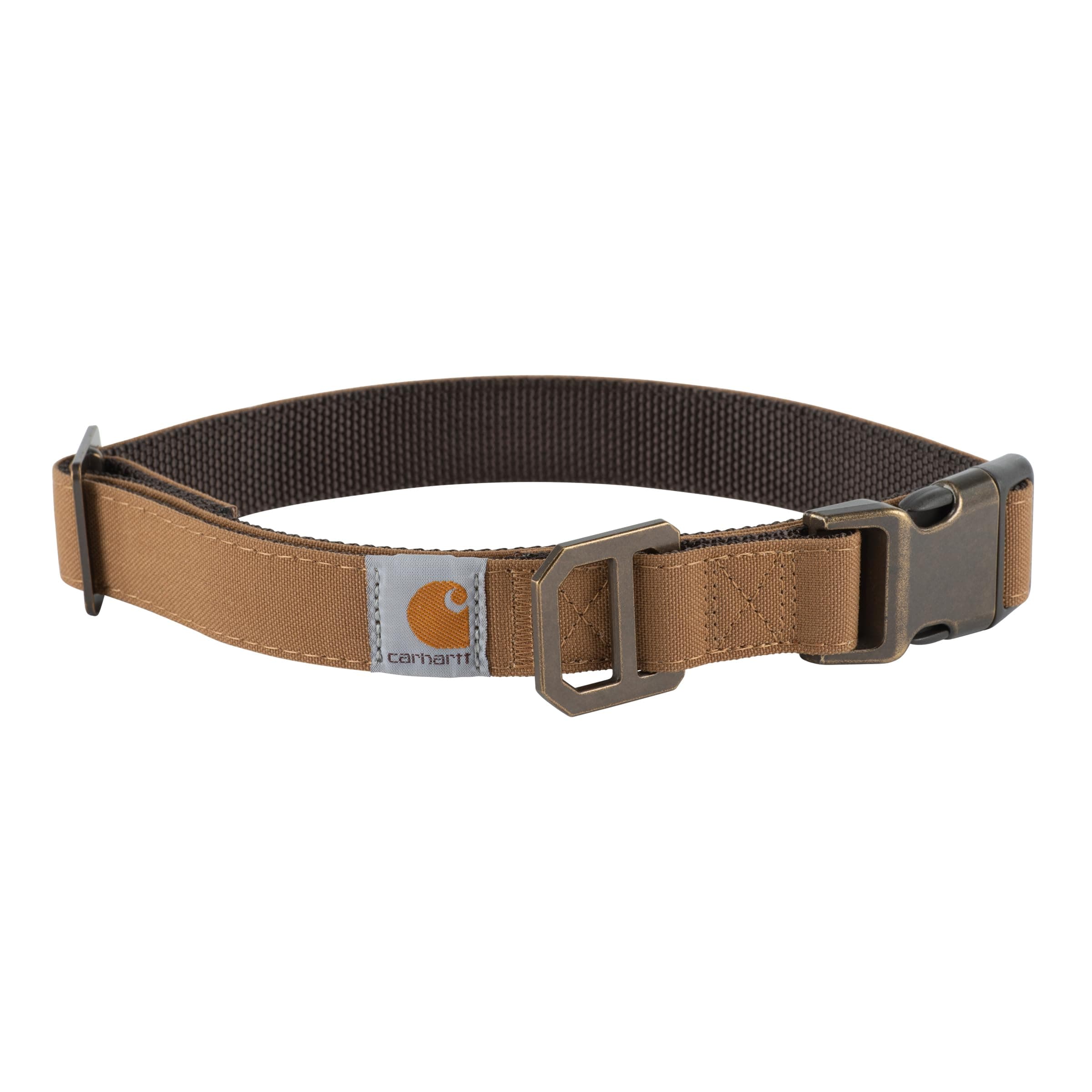 Carhartt Men's Nylon Duck Dog Collar, Carhartt® Brown, L