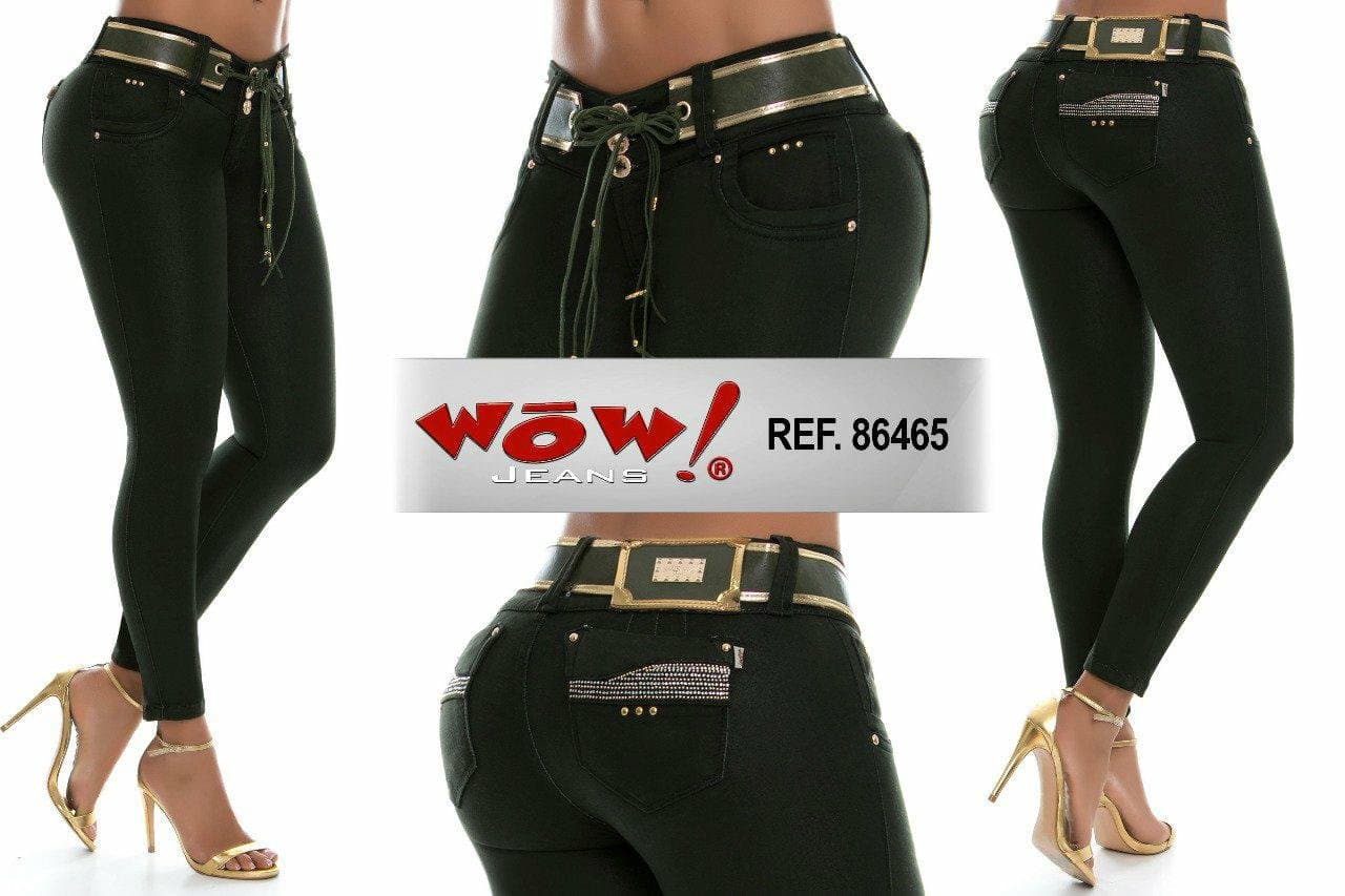 Made In Colombia Boutique Wow Jeans 100% Colombianos Push UP Jeans Ref 86465
