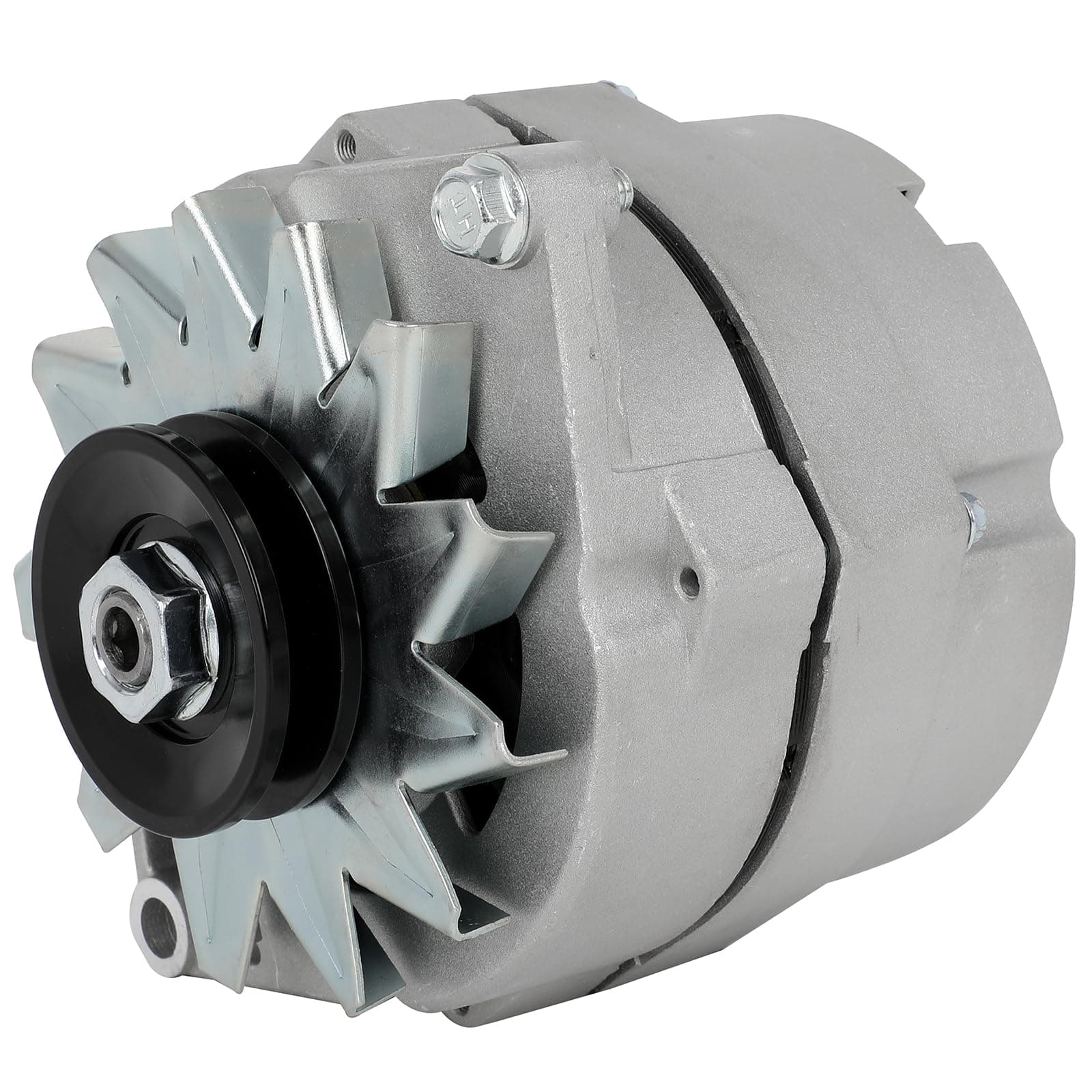 1 Wire GM Alternator SCITOO New Self-exciting Alternator Fit for Chevy High Output 12V 105Amp 10SI SBC BBC GM Replace #ADR0335 7127-SE105 400-12340 ADR0151 20-102-7