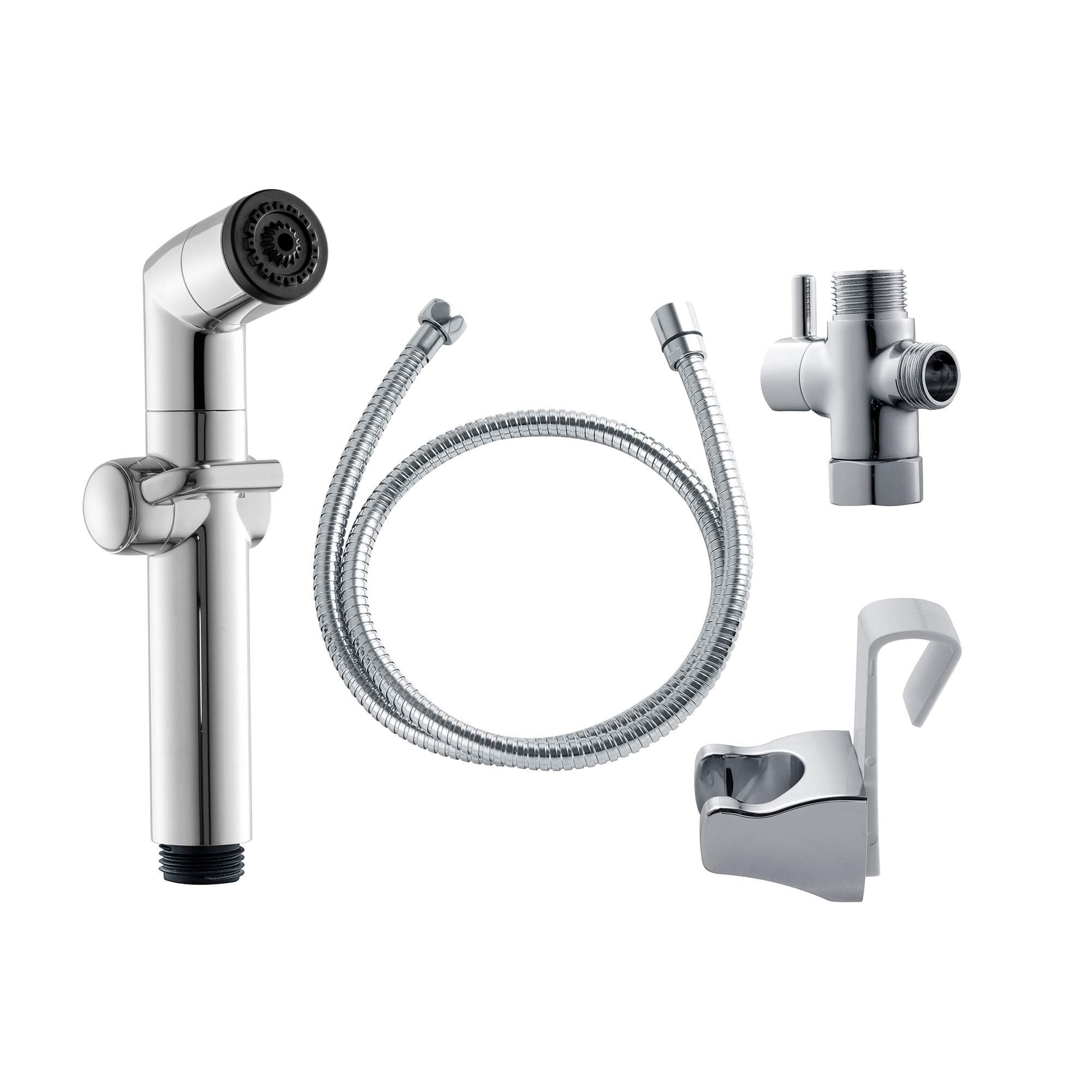 A1 Handheld Bidet Sprayer, Adjustable Water Stream, Ceramic Core Pressure Valve, Stainless Steel