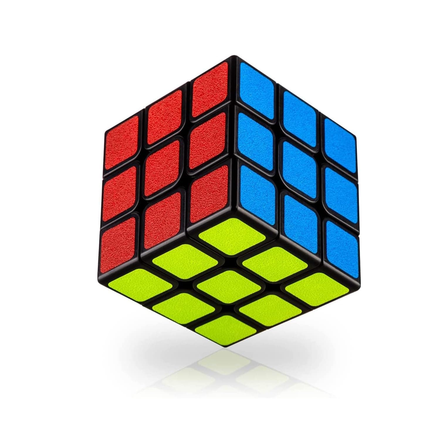 Rubik's Cube 3x3 Speed Cube - Smooth Turning, Fast Magic Puzzle for Kids and Adults Ages 8 and Up - Brain Teaser (Frosted Black)