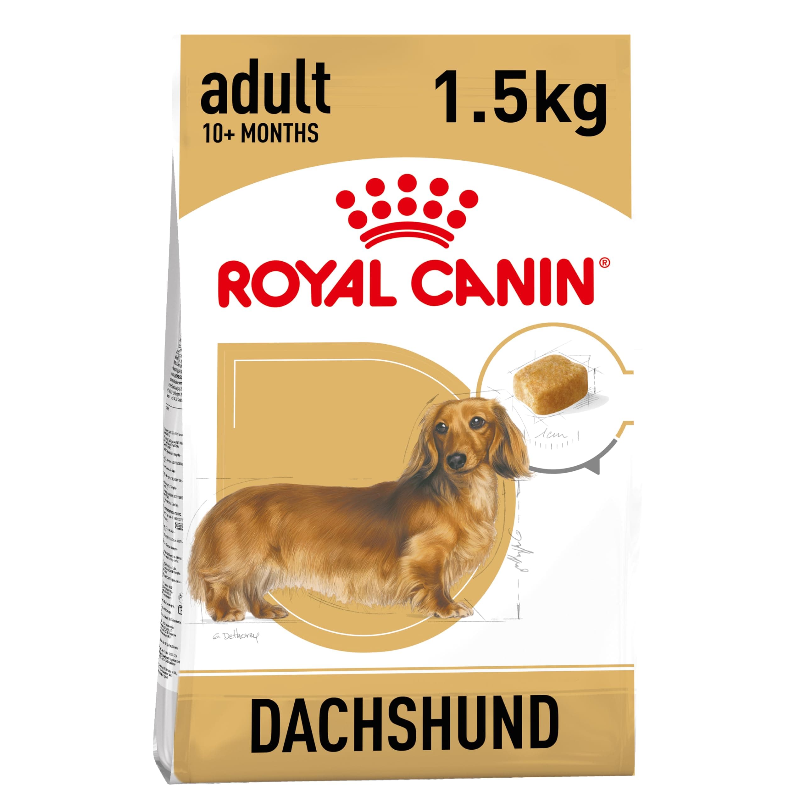 Dachshund Adult Dry Dog Food - 1.5KG