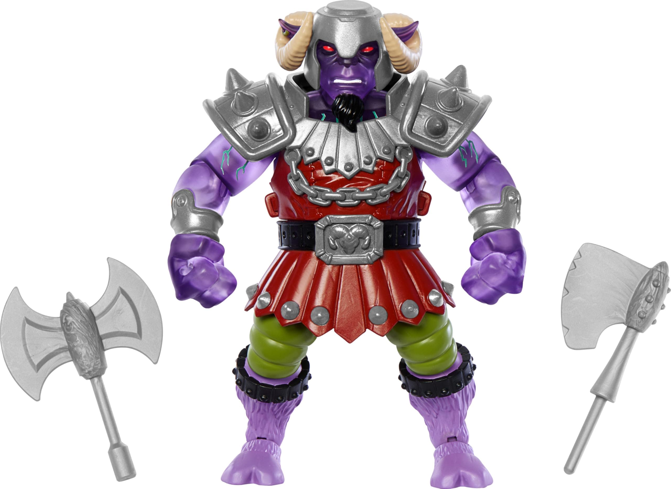 Origins Turtles of Grayskull Ram Man Action Figure Toy, 16 Articulations, TMNT & Motu Crossover with Accessories