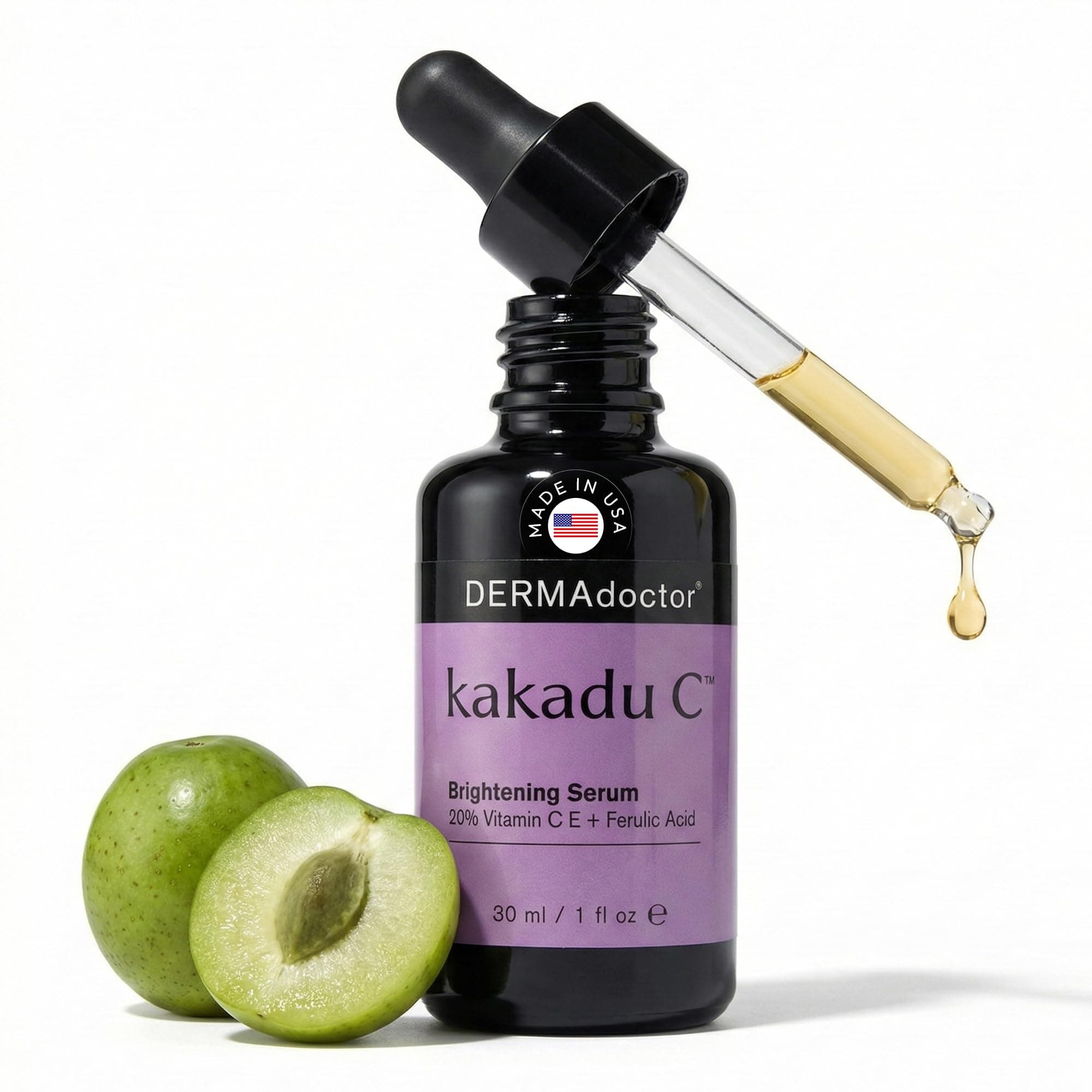 Dermadoctor Kakadu C 20% Vitamin C Serum With Ferulic Acid & Vitamin E, 30 Ml/1 Oz