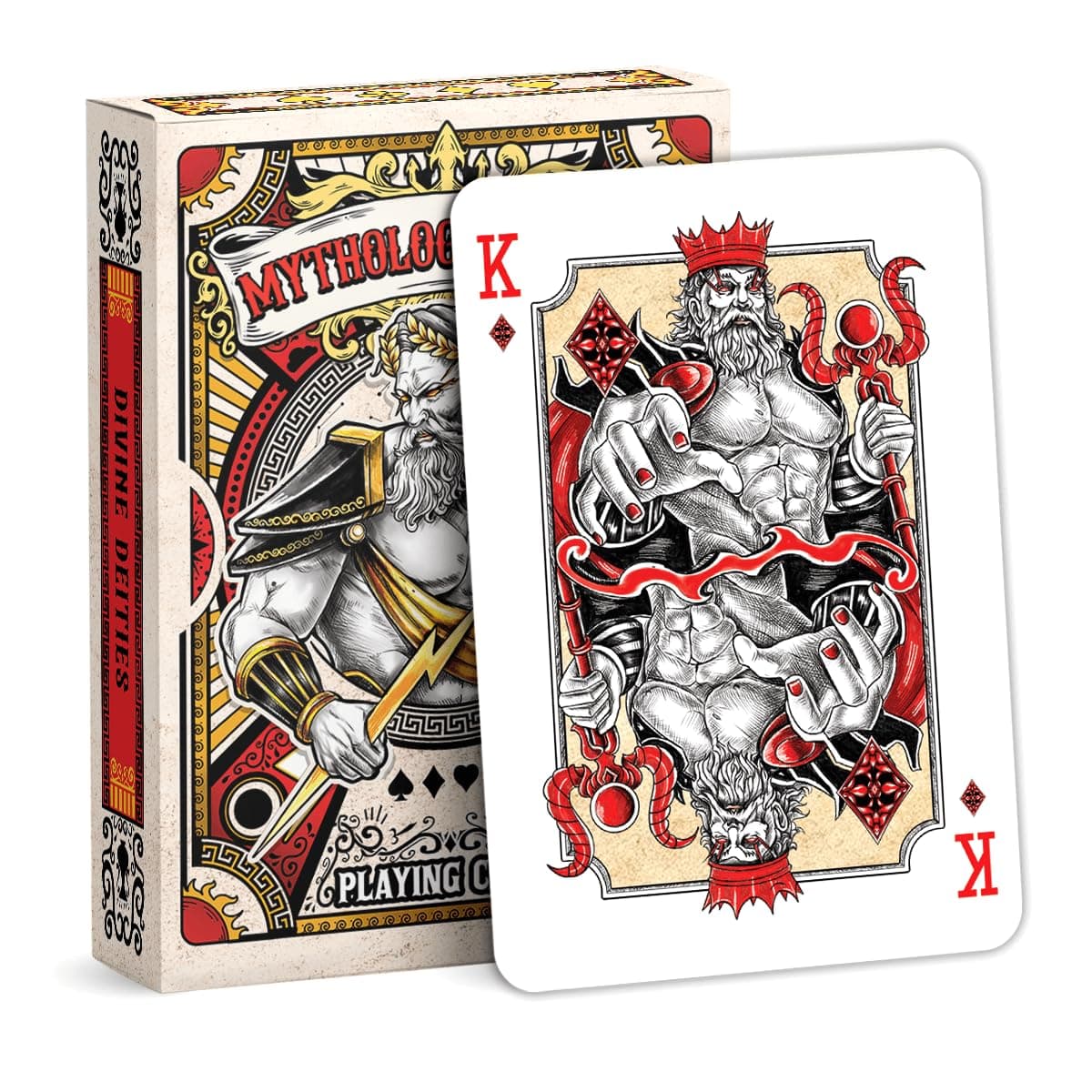 Mythology Deities Playing Cards Gods Goddesses Card Deck for Adults and Teens