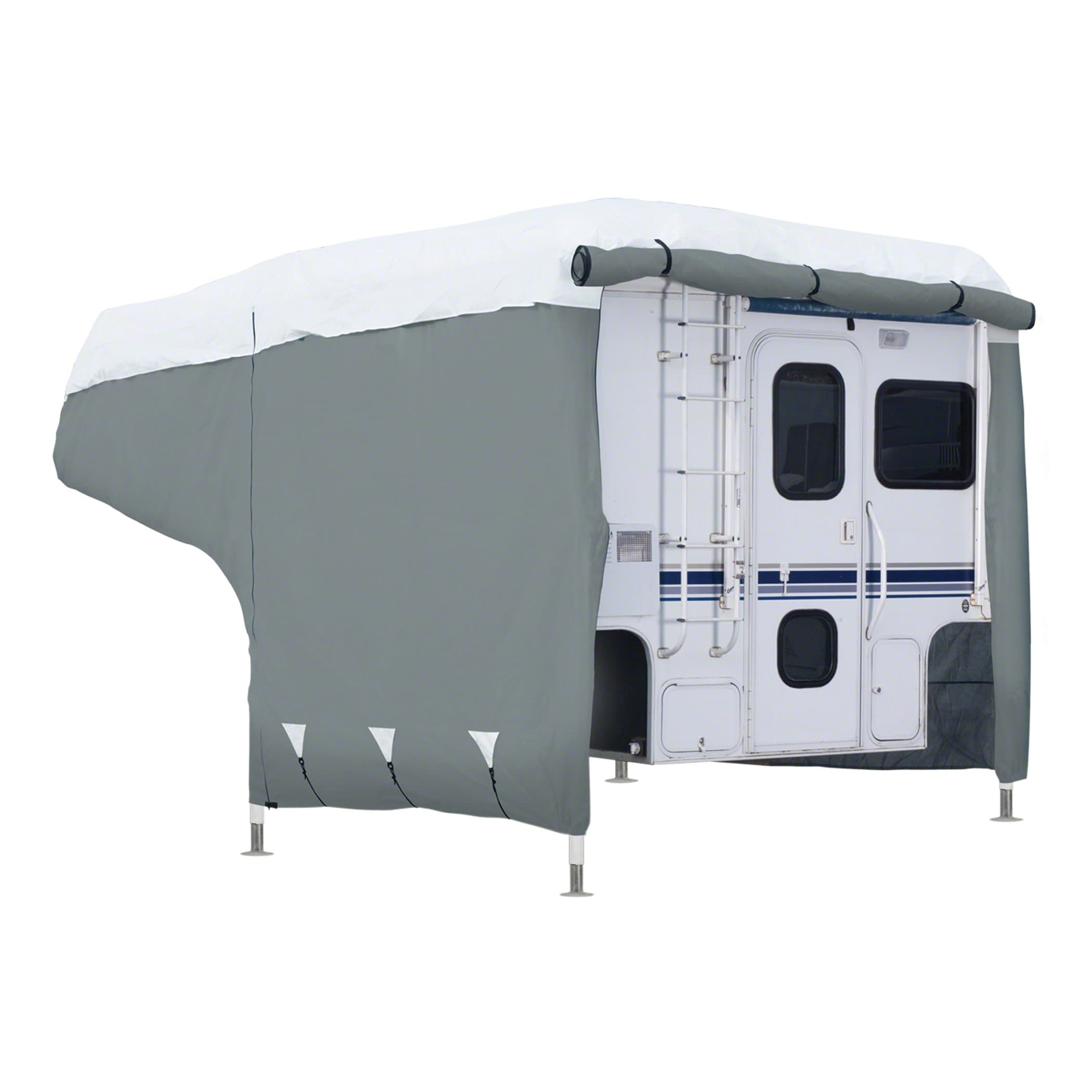Classic Accessories Over Drive PolyPRO3 Folding Camping Trailer Cover, Fits 8'-10'L