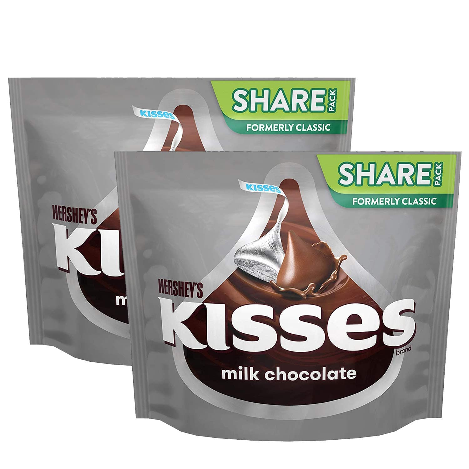 Hershey's Kisses Milk Chocolate 2 x 306g