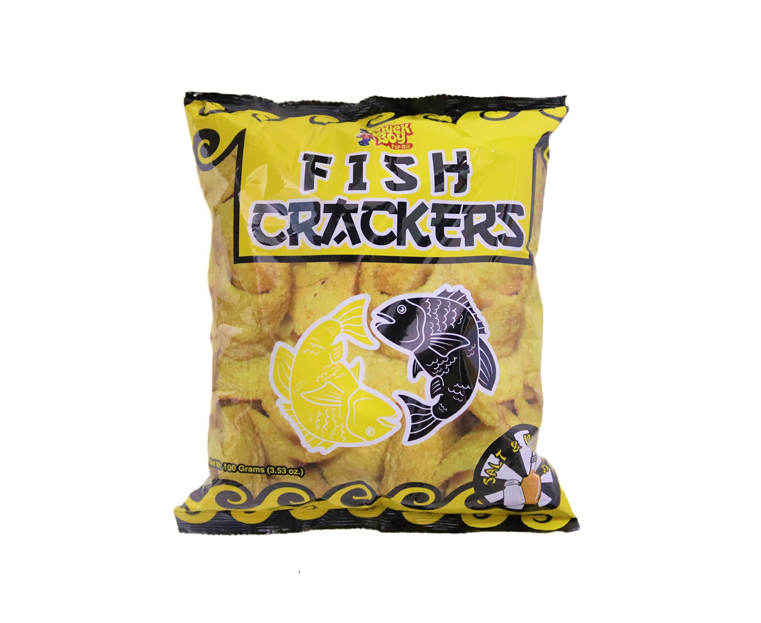 Fish Crackers Salt & Vinegar, 100 gm