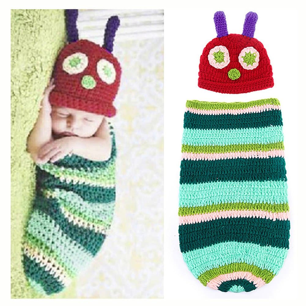 Space PH Baby Clothes for Newborn Photo Knitted Photography Set