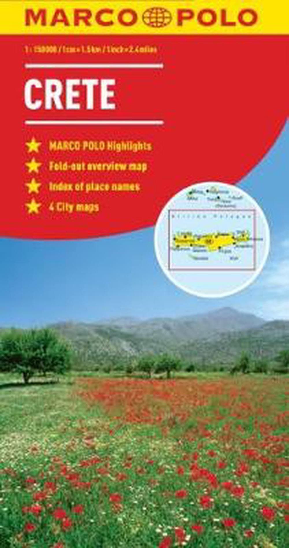 Crete Marco Polo Map Map – Folded Map, 31 Dec. 2018