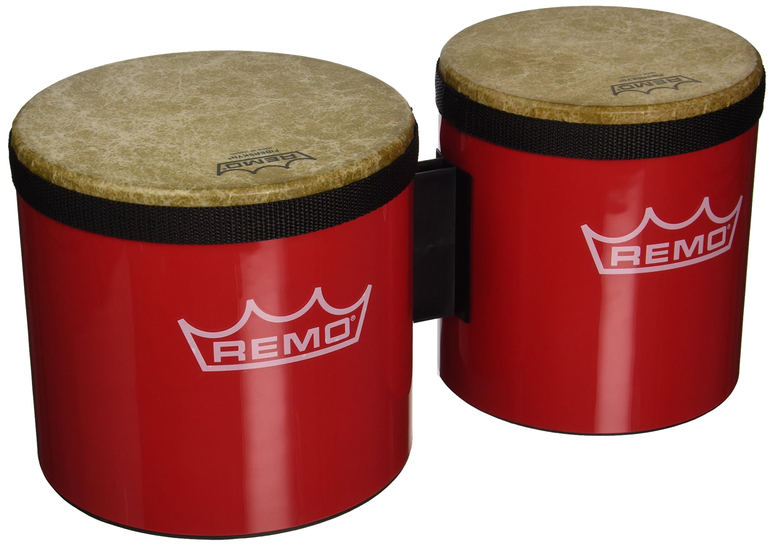 Bongo Set, 6"/7" Diameters, Red
