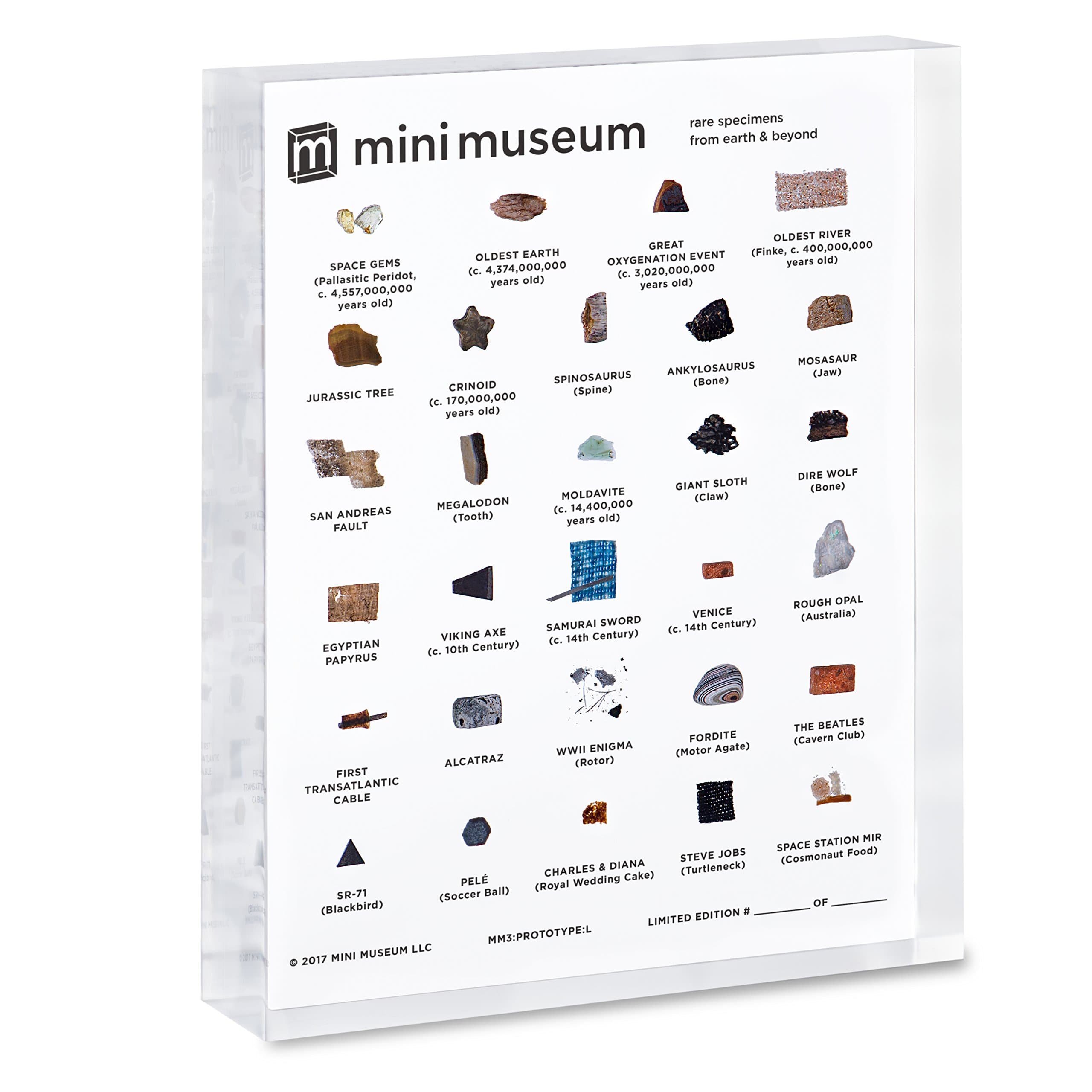 Third Edition | Science and History Collection | 29 Specimens