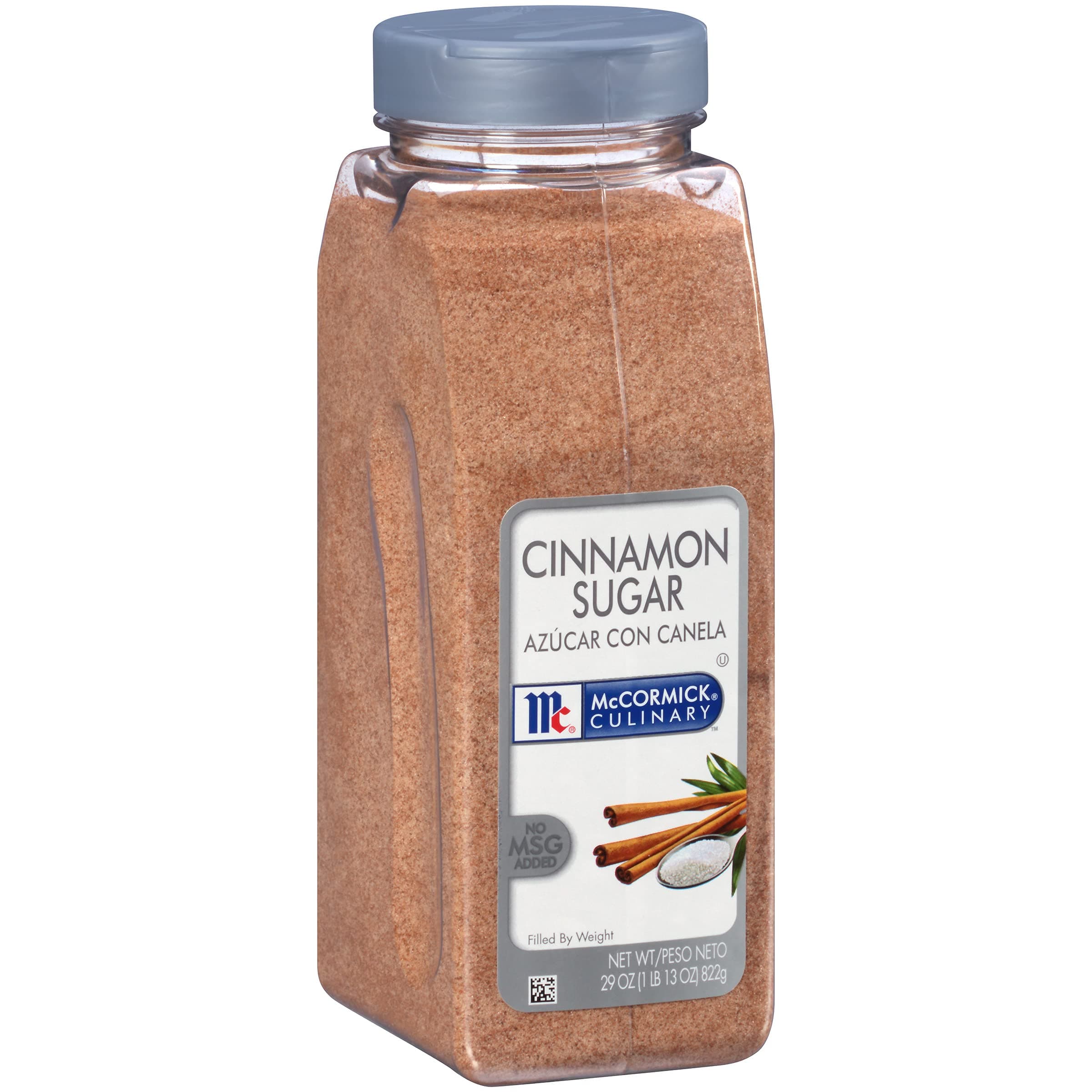 - McCormick Culinary Cinnamon Sugar, 29 oz - One 29 Ounce Container of Cinnamon Sugar Spice, Perfect for Cookies, Pastries, Cakes Tortes and Pies