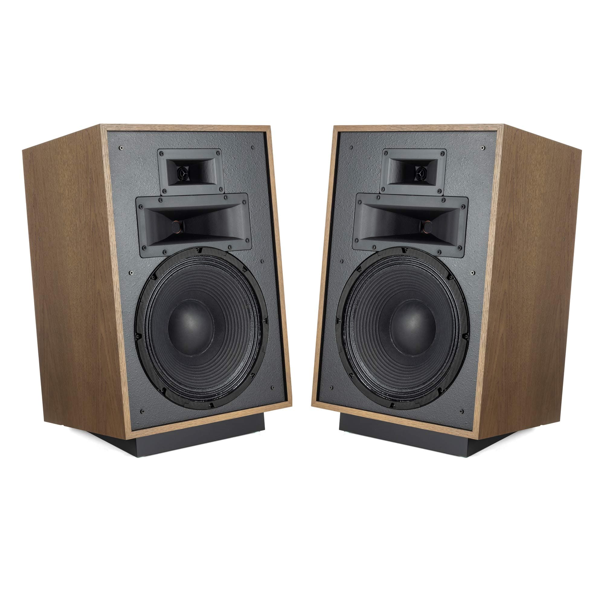 Klipsch Heritage Series Heresy IV Floorstanding Speaker Pair in Distressed Oak