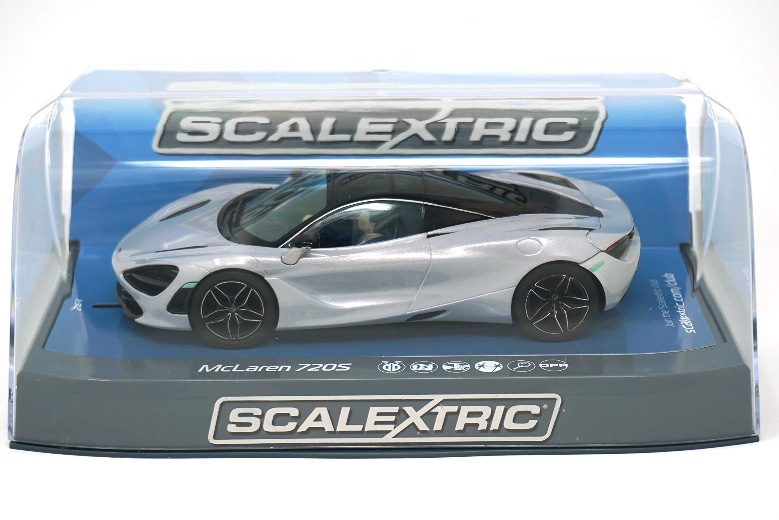 Scalextric McLaren 720S (Glacier White), multi colour