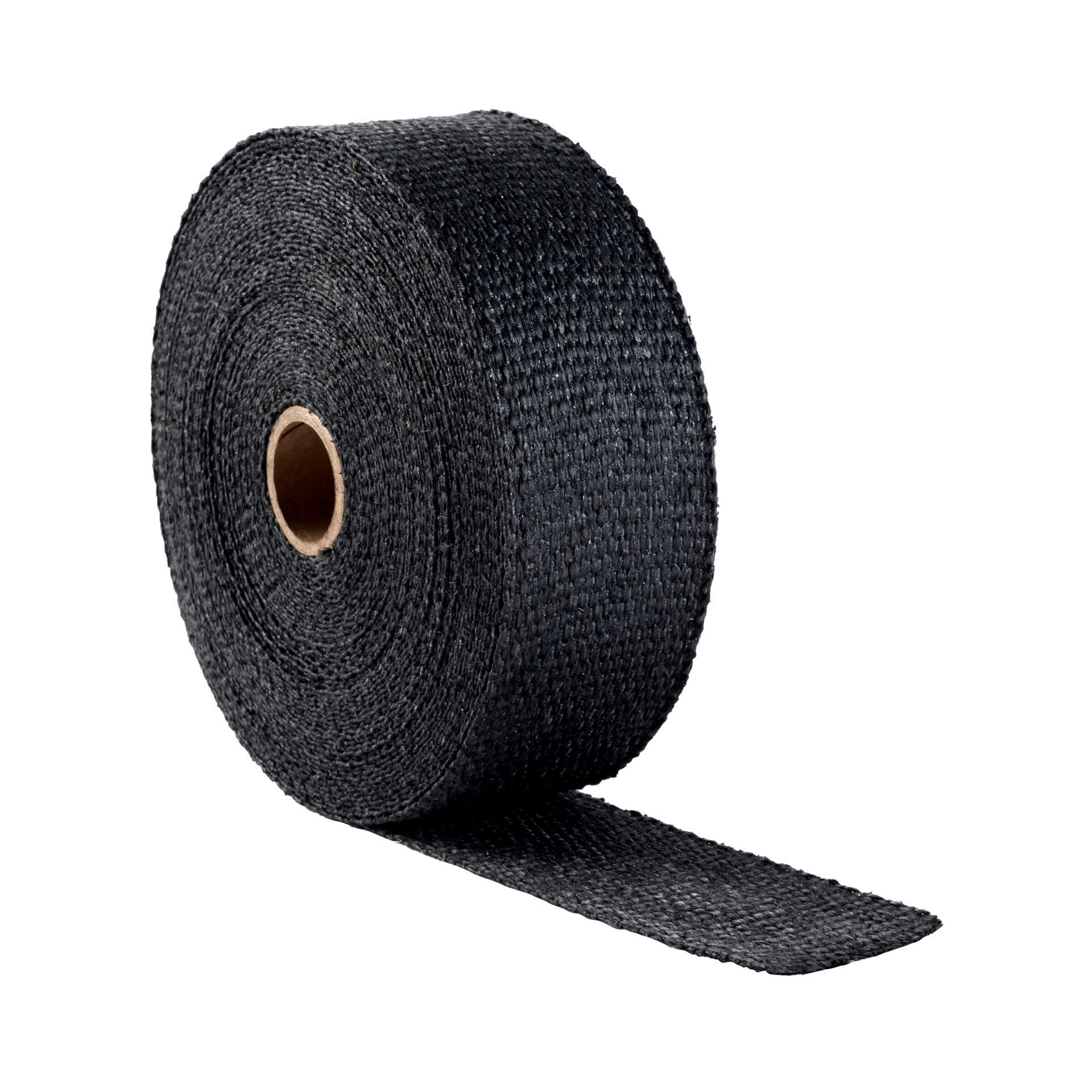 Newtex ZetexPlus 2 inches x 50 feet Black Exhaust Header Wrap Fiberglass Heat Tape, High Temp Exhaust Tape, Muffler Pipes, Motorcycle Exhaust Heat Wrap, Made in USA