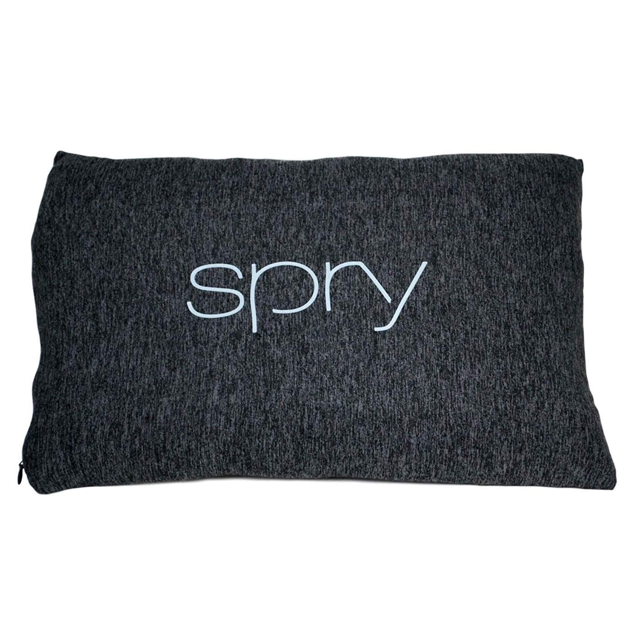 Spry Recovery Pillow | Supportive | Contouring Pillow with Adaptive Flo-Form Technology | Great for Special Needs Patients (Charcoal)