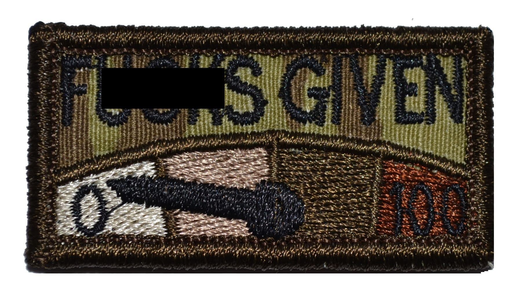 Zero Fs Given Meter 1x2 Patch - Multicam