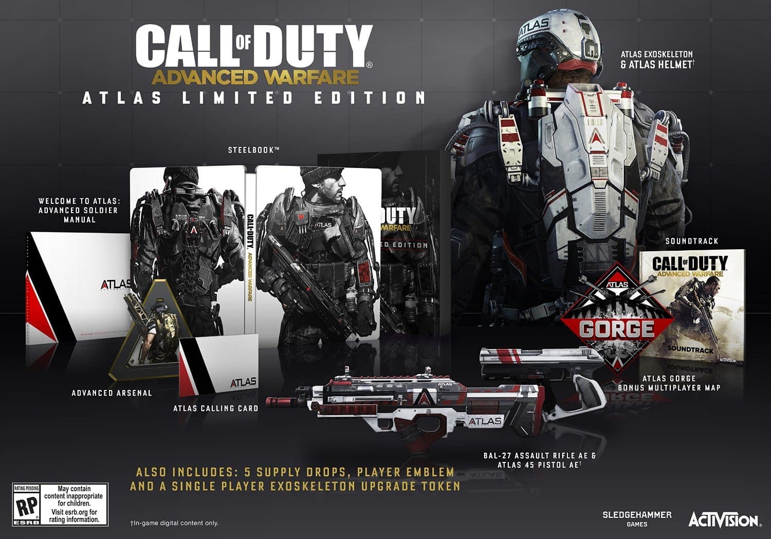 ACTIVISION Call of Duty: Advanced Warfare Atlas Limited Edition - PlayStation 4