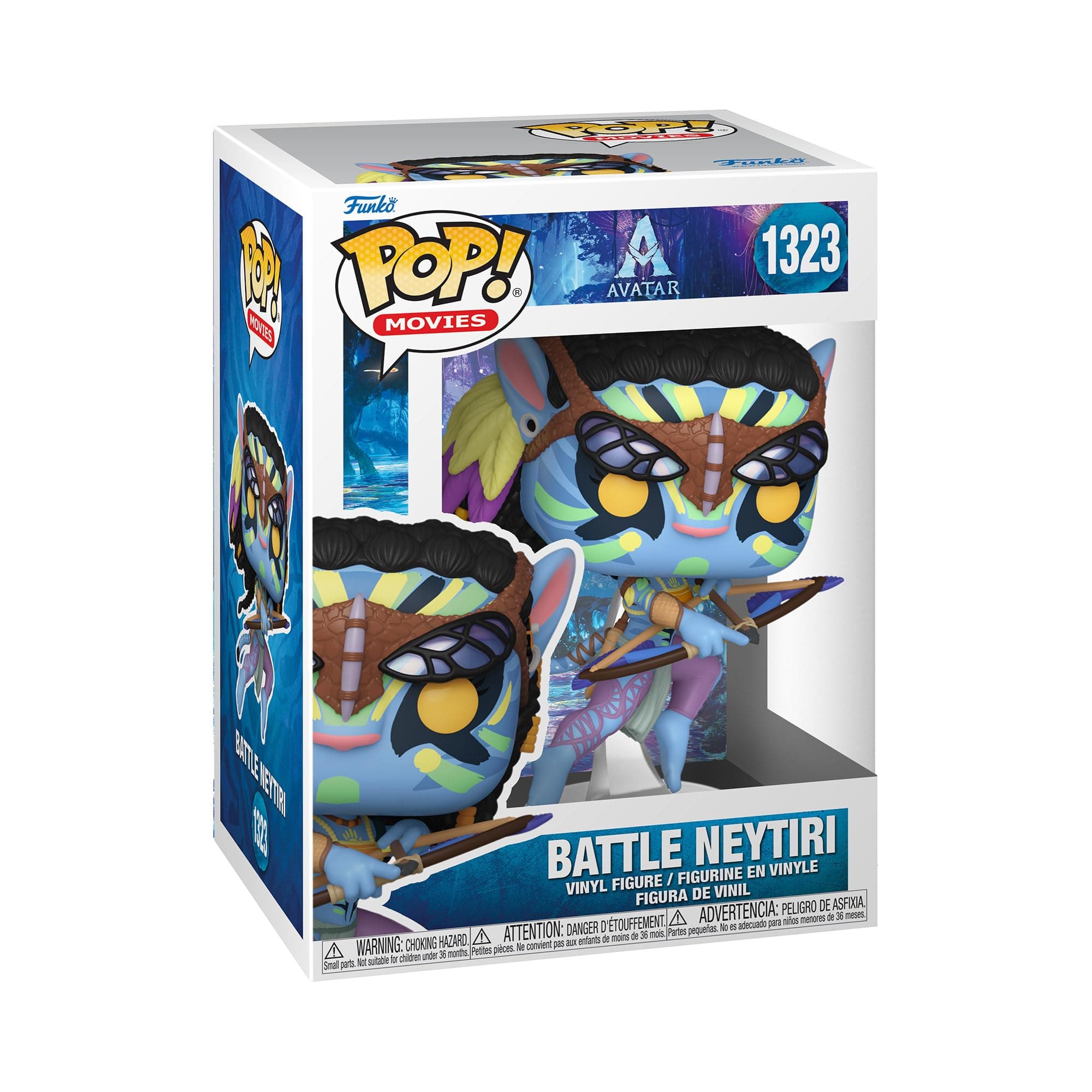 Funko POP! Movies: Avatar - Neytiri - (Battle) - Avatar: The Way of Water - Collectable Vinyl Figure - Gift Idea - Official Merchandise - for Kids & Adults - Movies Fans - Model Figure for Collectors