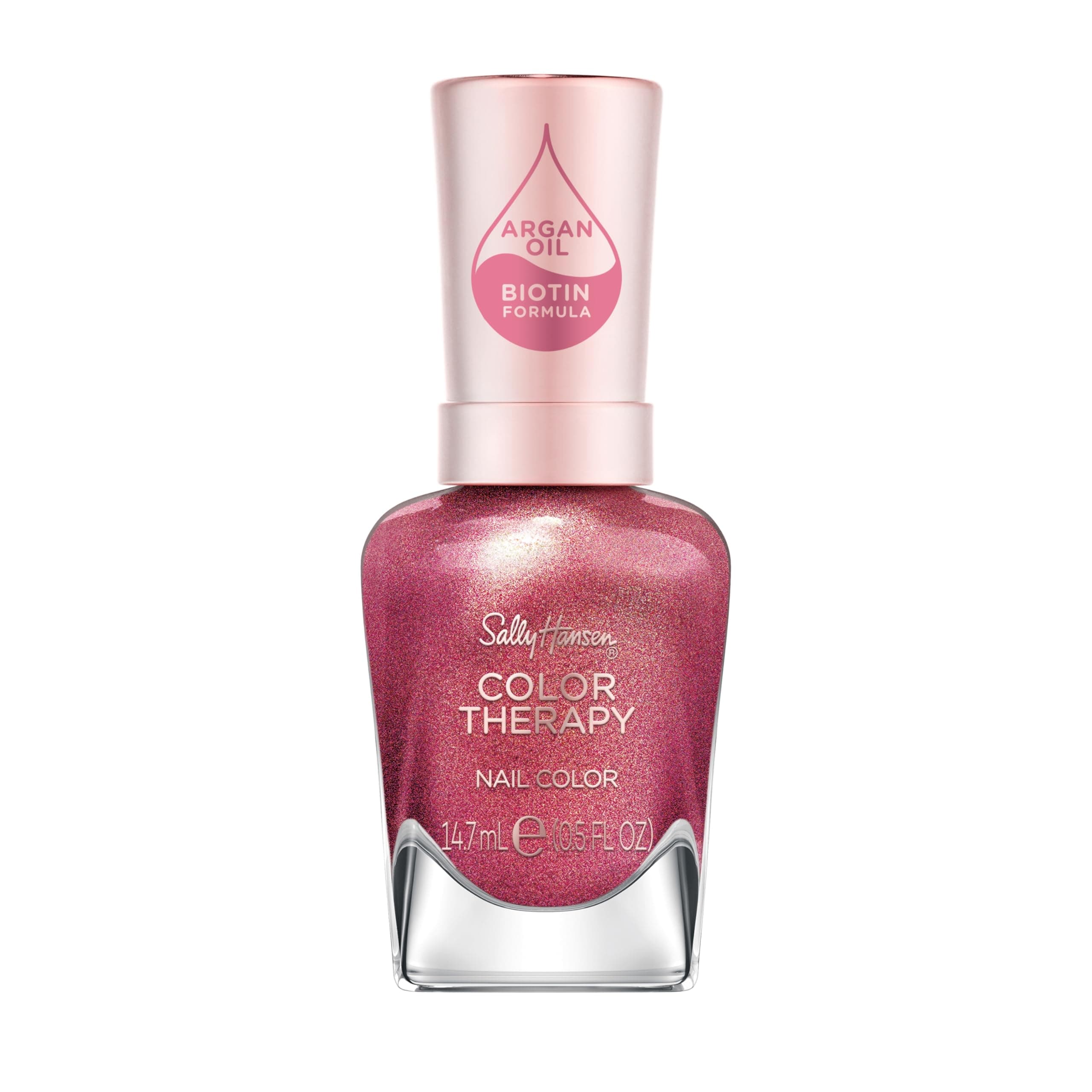 Sally Hansen Colour Therapy Nail Polish Colour 191 Pomegratitude, Pink, 14.7 ml