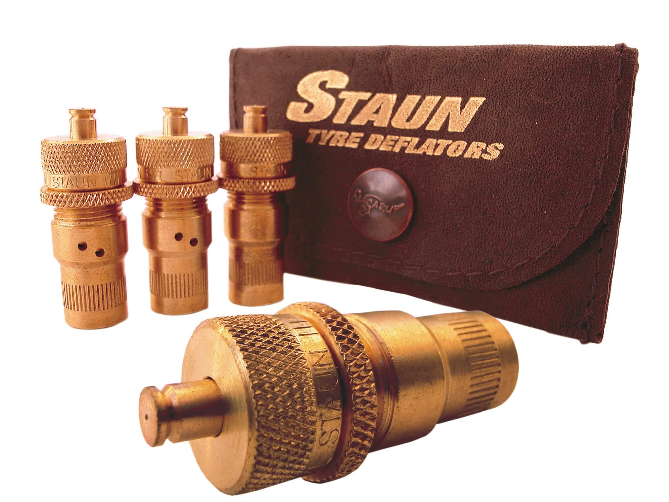 Staun Tyre Deflators | The Australian Original Tire Deflator | Automatically airdown Tires to 15-55 PSI