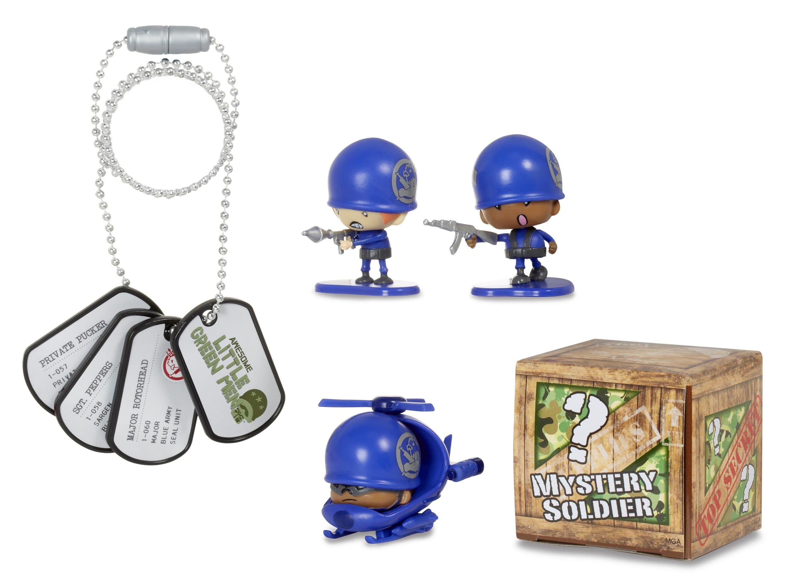 Little Green Men 4 Starter Pack Series 1 Seal Team Figures