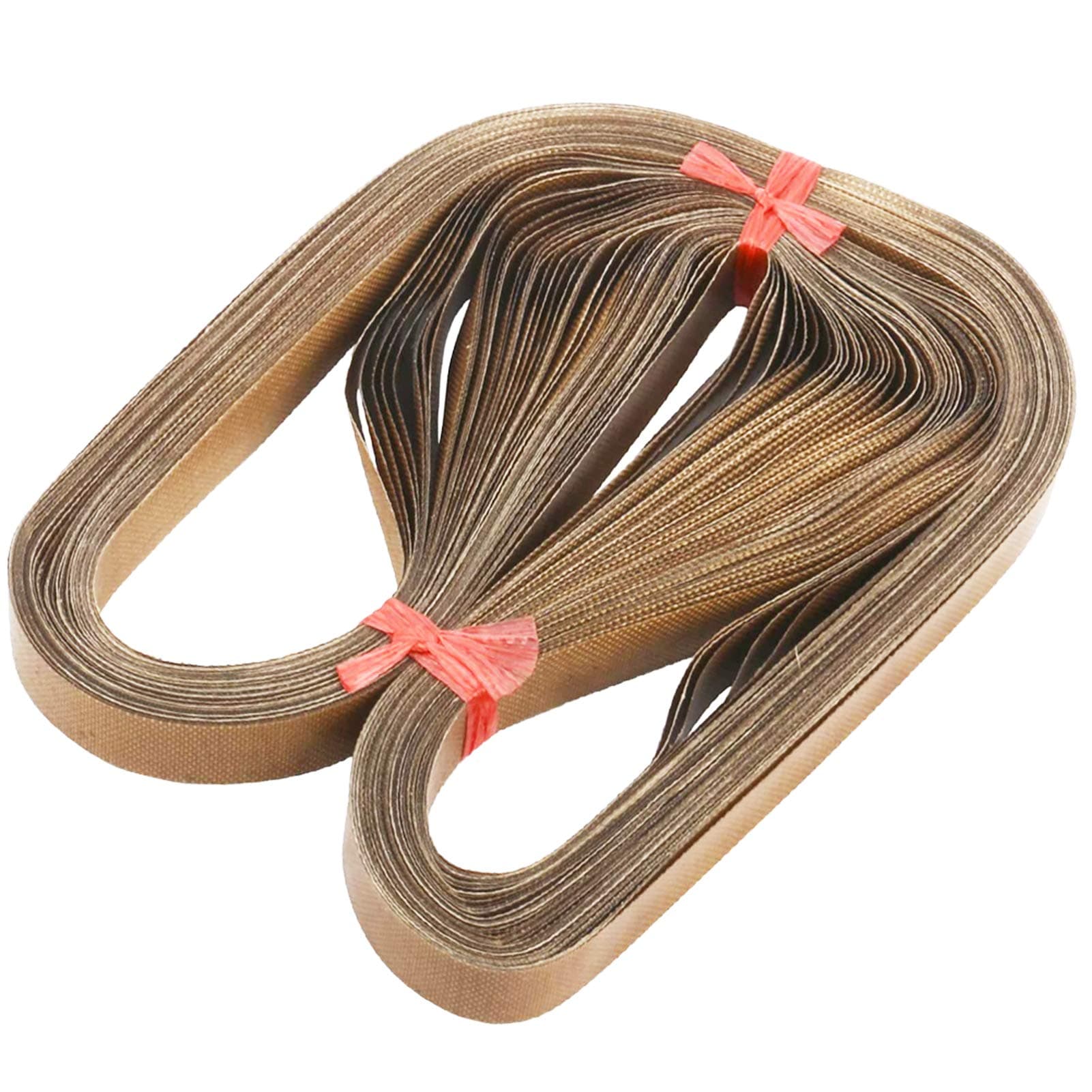 50pcs Polytef Teflon Belt Belting Sealing Tape for FR-900 Sealing Machine Continuous Band Sealer FRD-1000 Solid Ink Band Sealer(30.3inchx0.59inchx0.008inch)