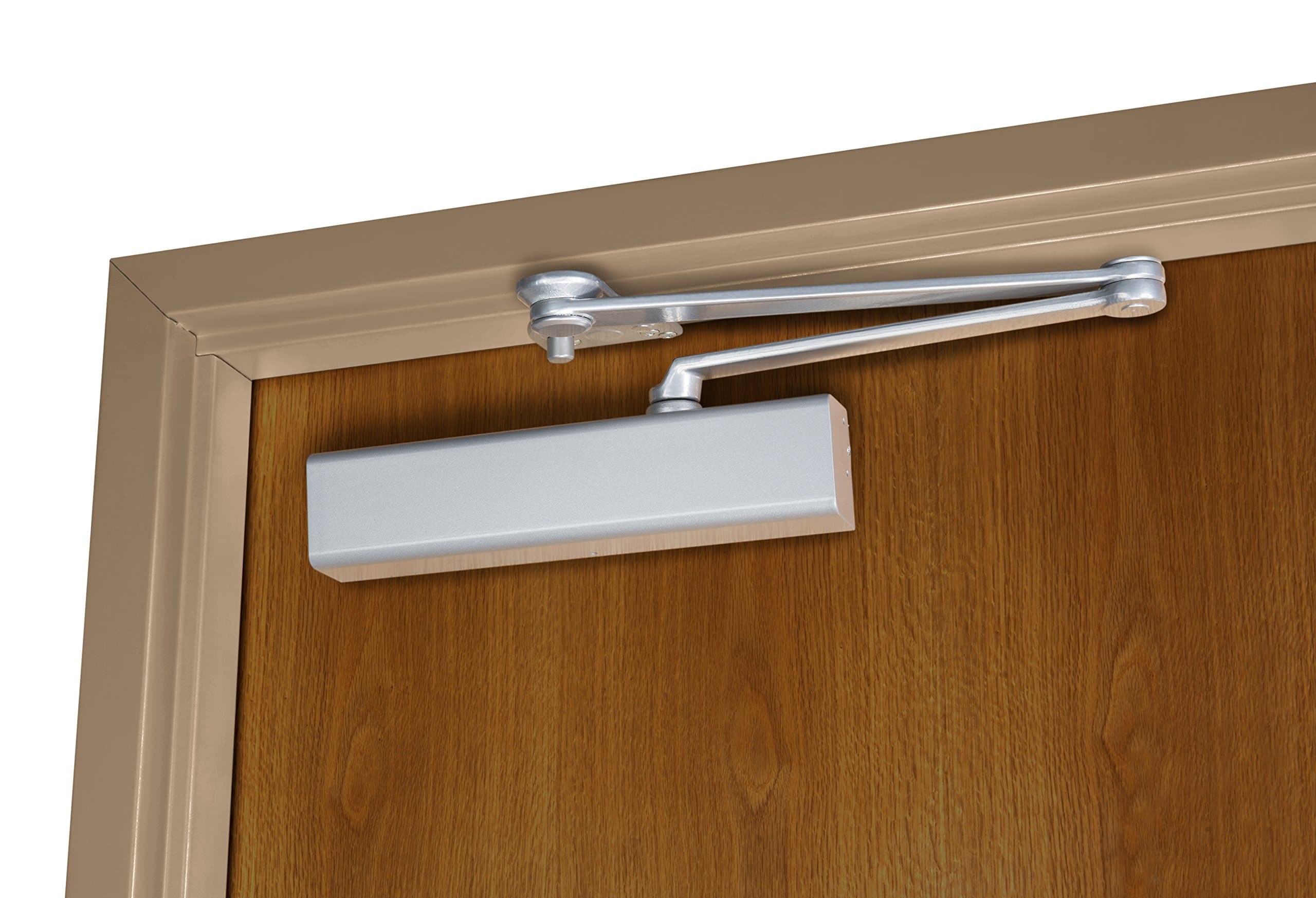 Norton Door Controls CLP8501 x 689 8500 Series Door Closer, Cast Aluminum Body, Adjustable Size 1-6, CLP Heavy Duty Arm, Aluminum Finish