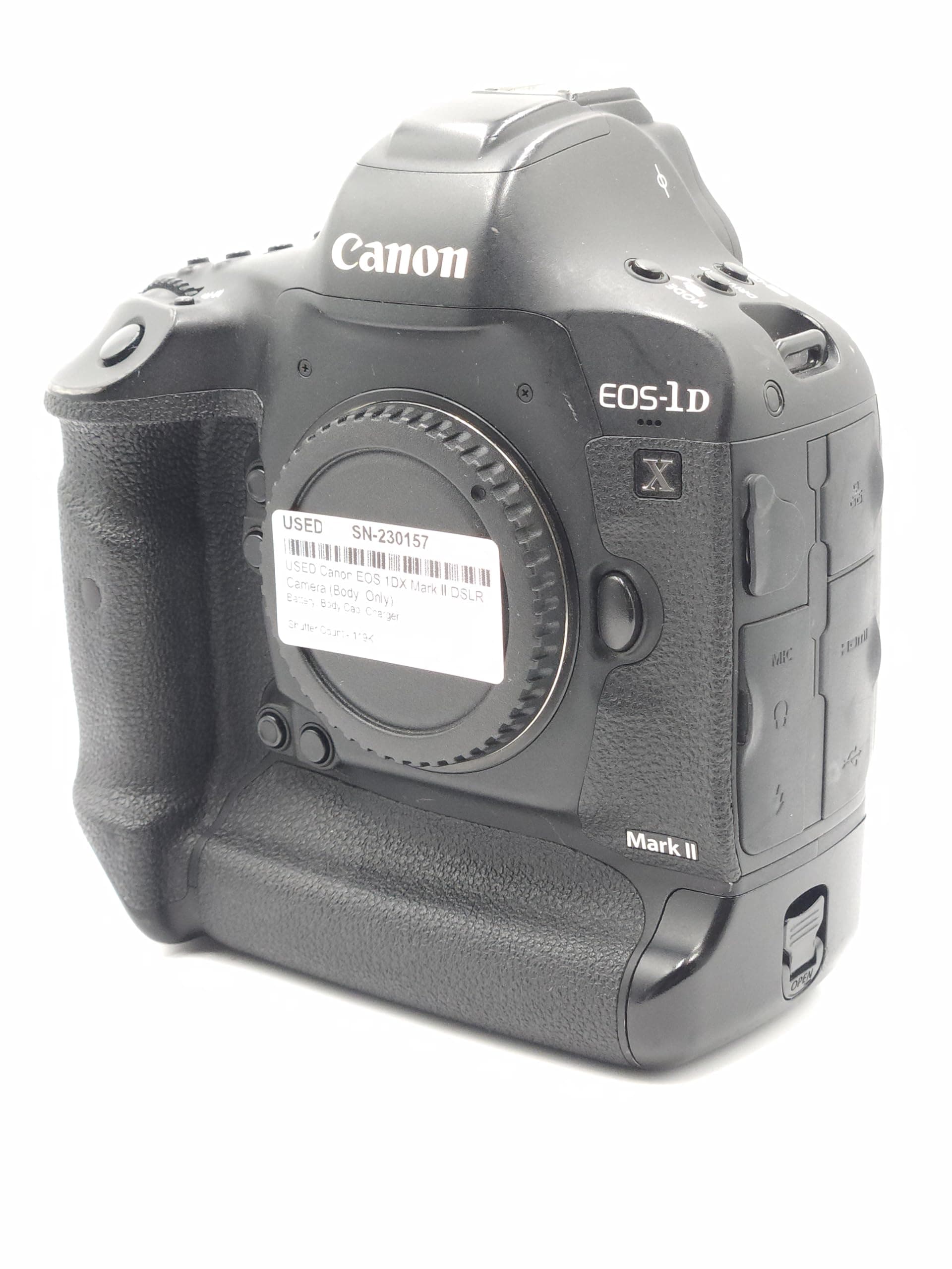 Canon 0931C002 Canon EOS 1D X Mark II Body Only - 20.2 MP, Full Frame, DSLR Camera, Black None, Megapixels - Black