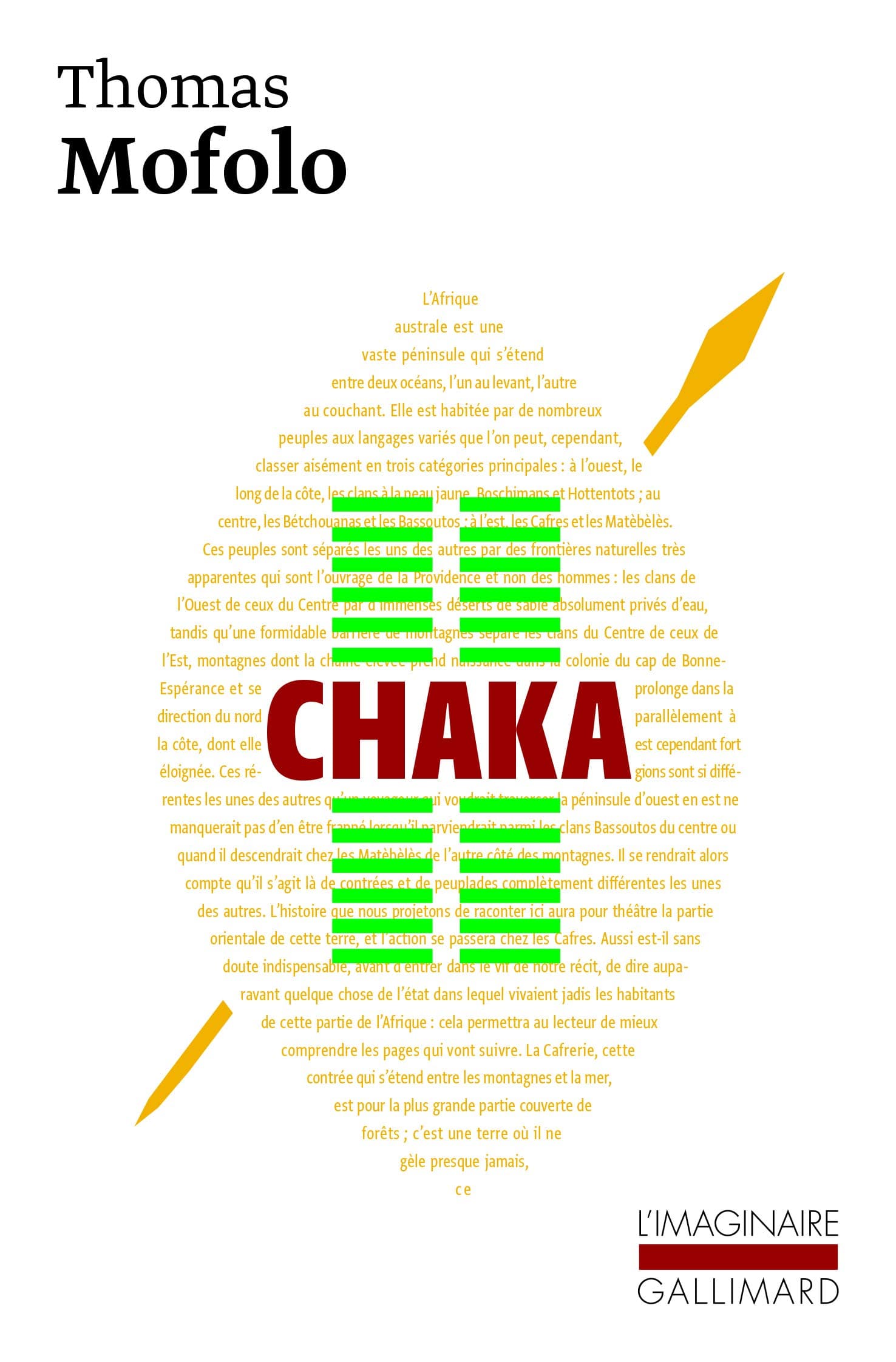 Chaka: Une épopée bantoue (L'Imaginaire) Paperback – 3 Jun. 2010