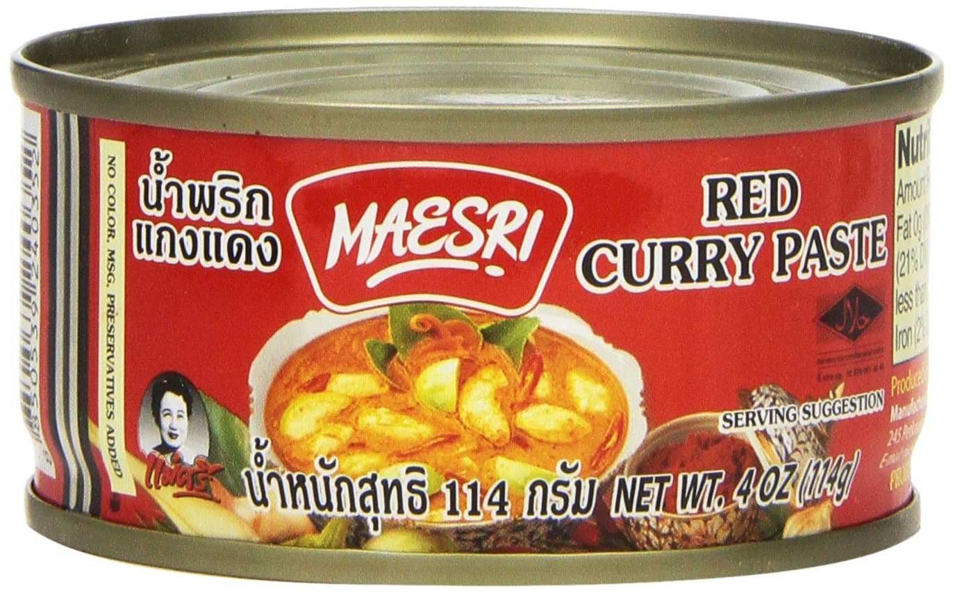 Thai Red Curry Paste - 4 oz (Pack of 4)
