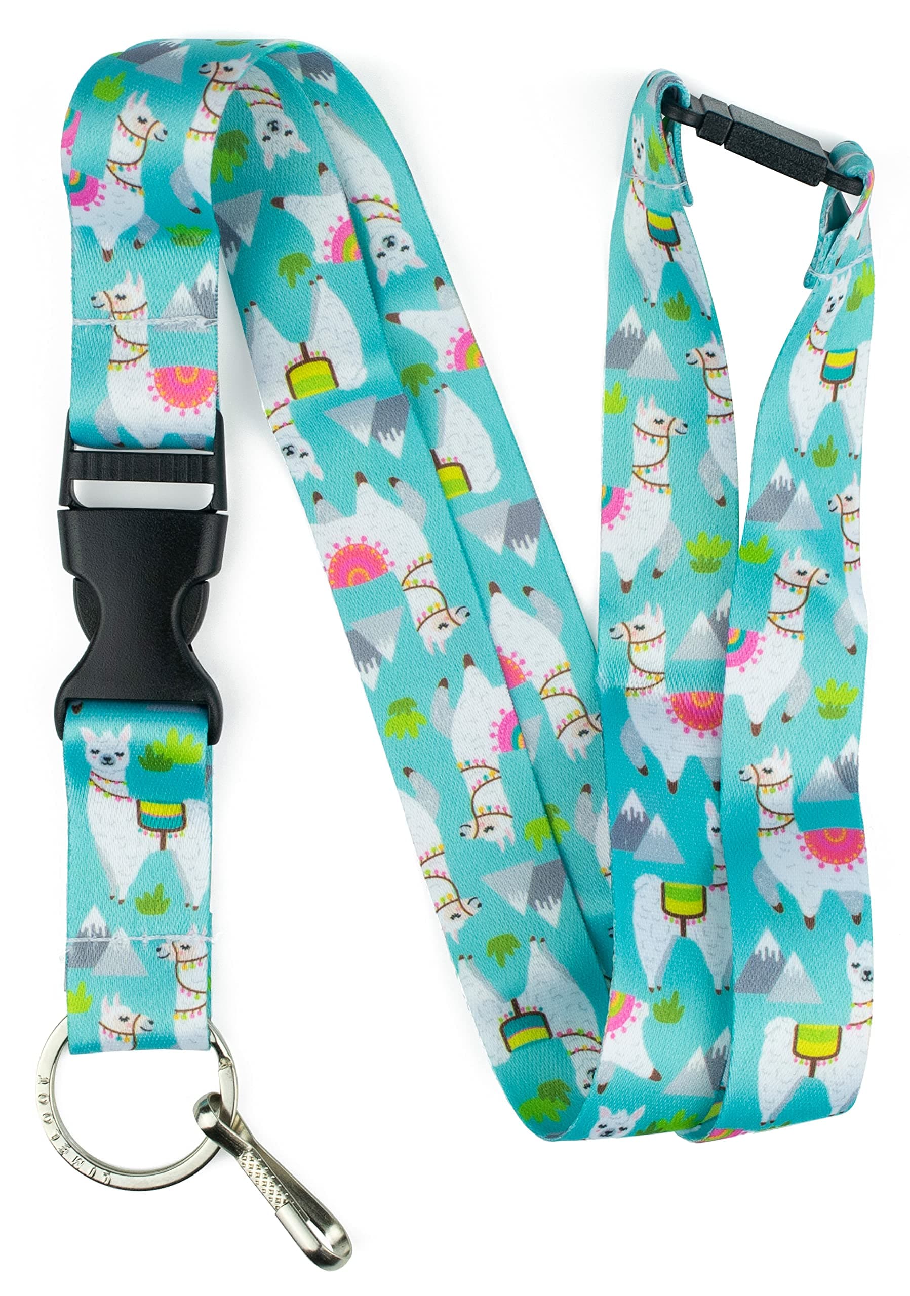 Limeloot Themed Lanyard for Keys, ID Badges, and Accessories - Premium Lanyard with Quick Release Buckle and Flat Ring.