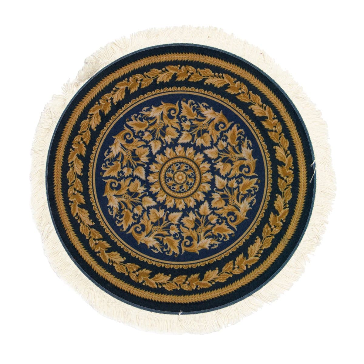 Round Rug Mouse Pad Oriental Persian Floral Mouse Mat Coaster …
