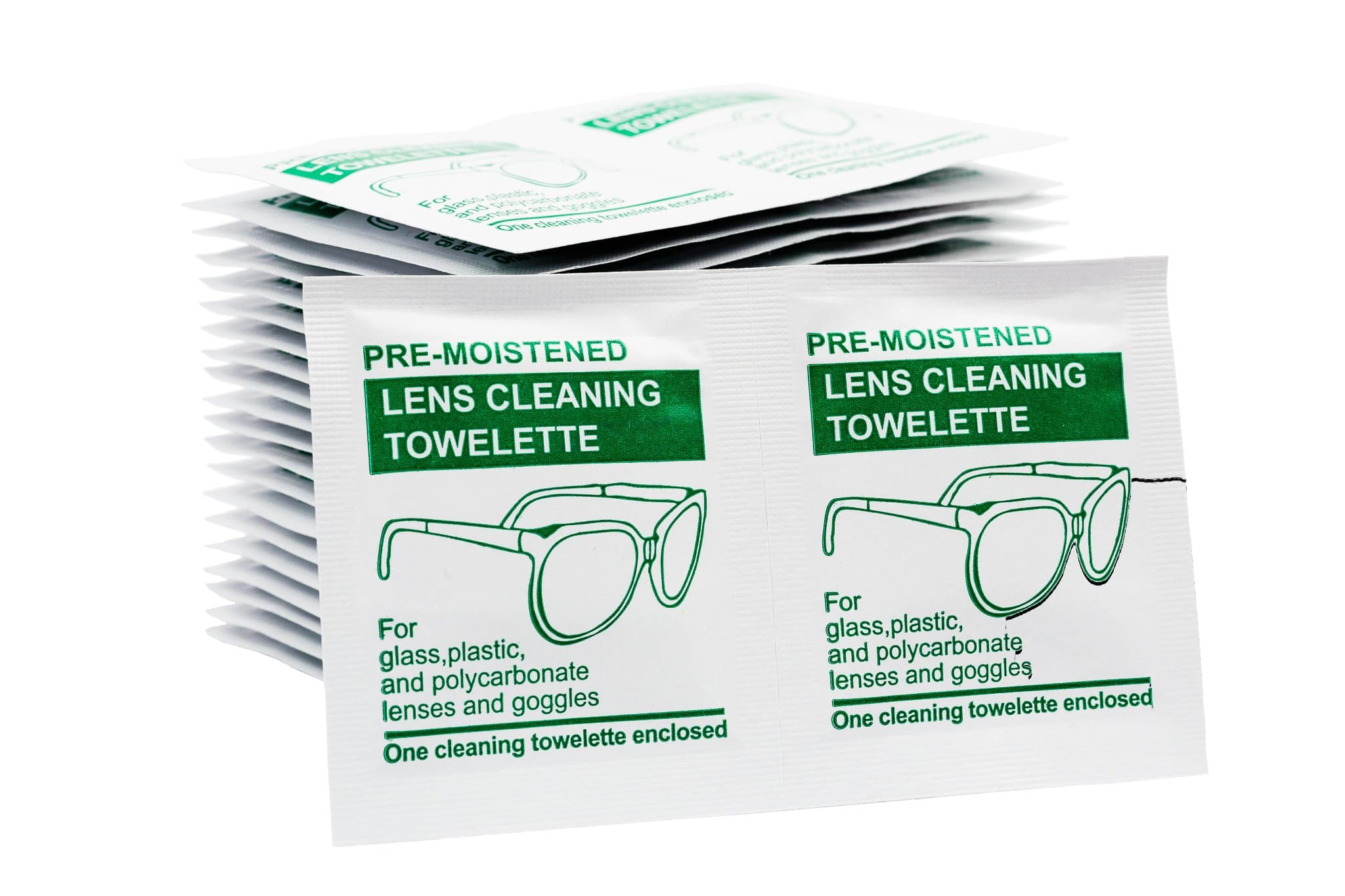 Lens Wipes for Eyeglasses (Set of 100) by Cleanix - Glasses Cleaner Wipes I for Effective Lense and Screen Cleaning Wipes I Also for Camera Lens, Tablets, Sunglasses and Other Devices