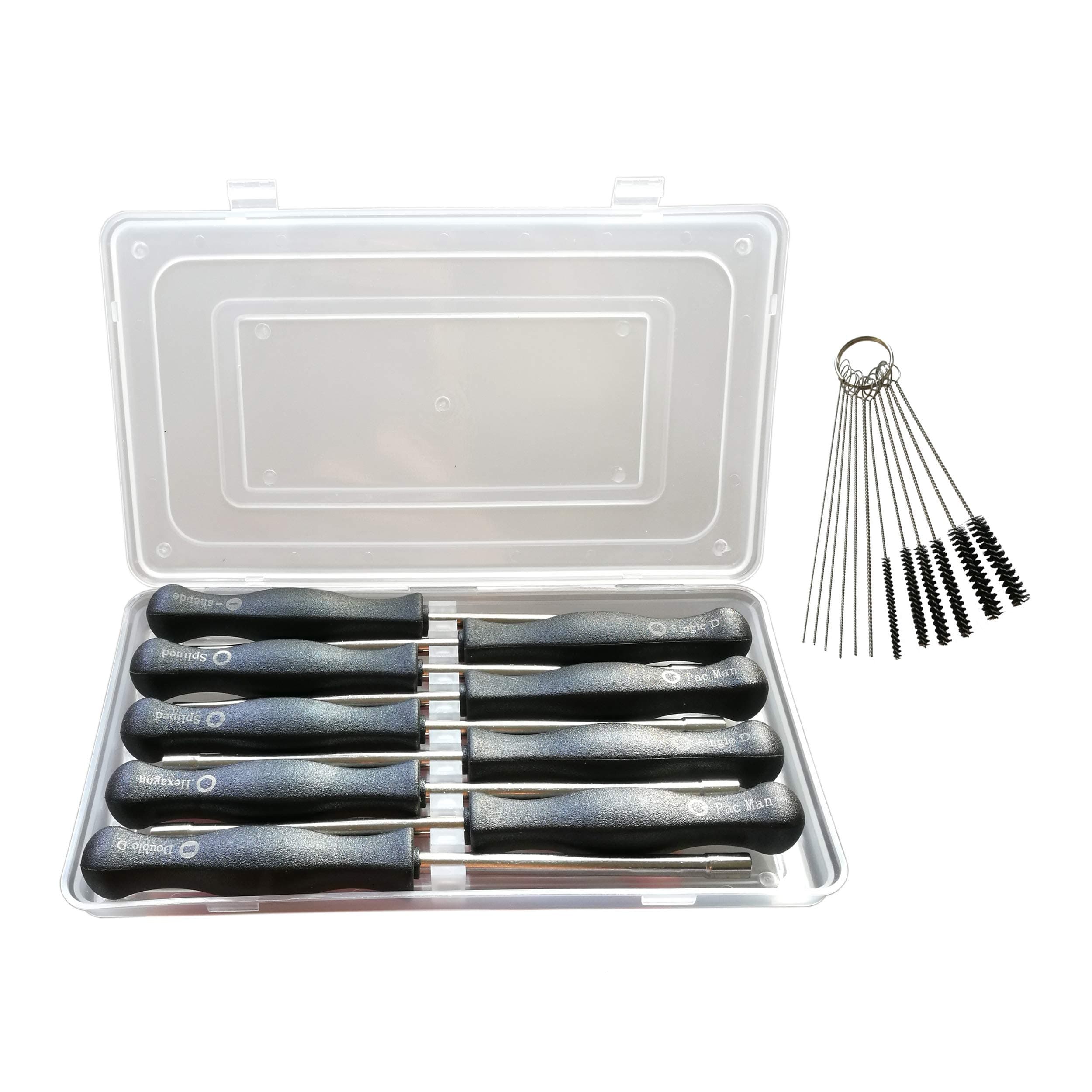 9 Piece Carburetor Adjustment Tool, Carb Adjusting Turn-Up Screwdriver Tool Kit for 2 Cycle Small Engine of Chainsaw Weed eater Blower Trimmer etc