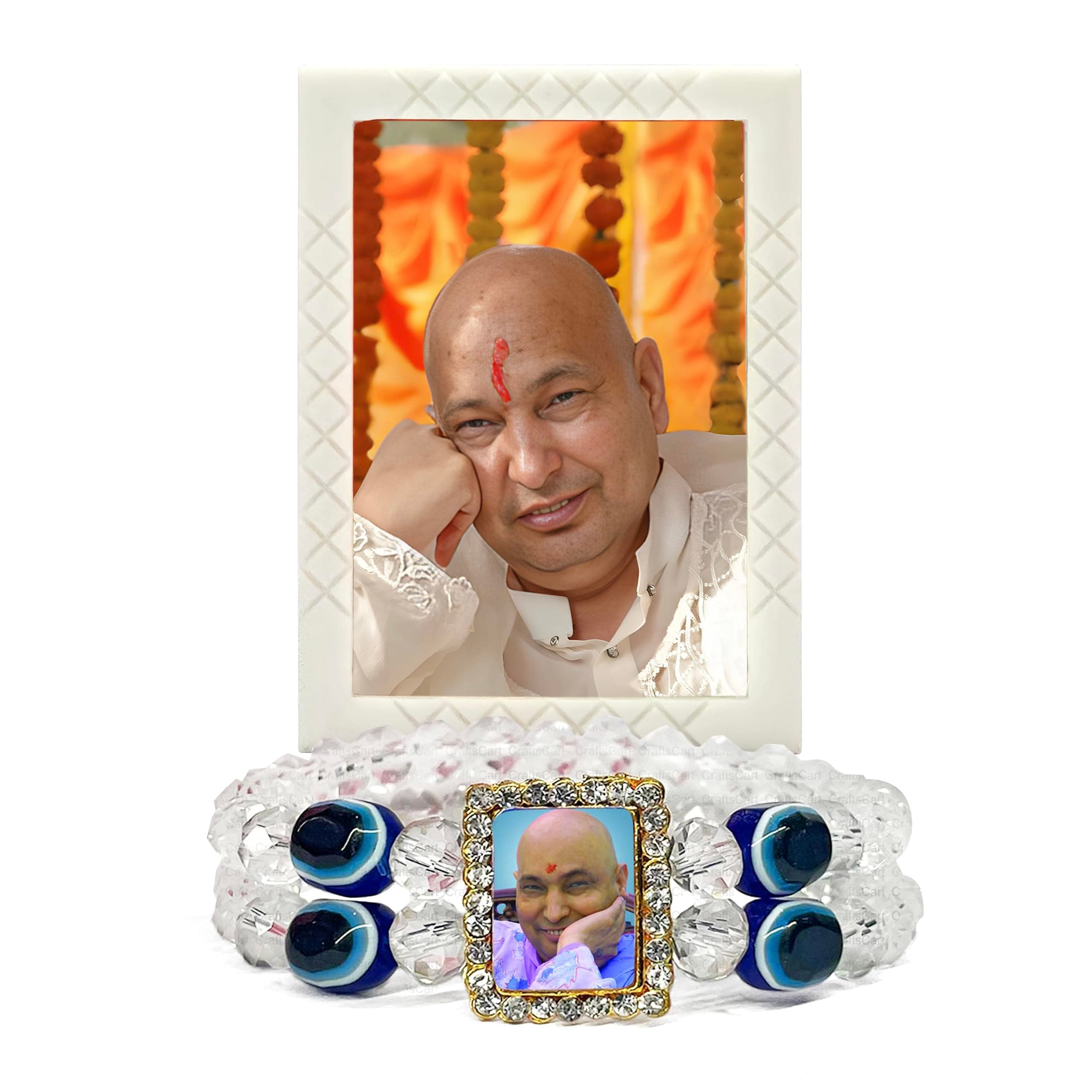 Guruji Bracelets With Swaroop Fridge Magnet | Bracelets for Women & Men