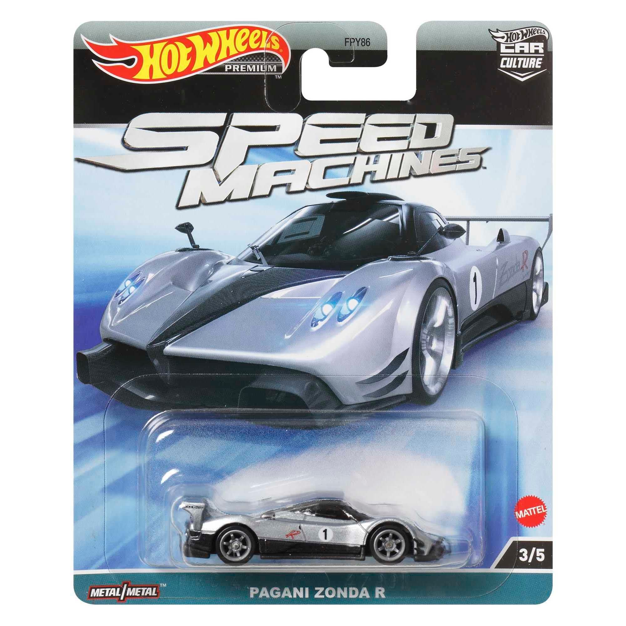 Hot Wheels Speed Machines Zonda R 3/5 HKC42