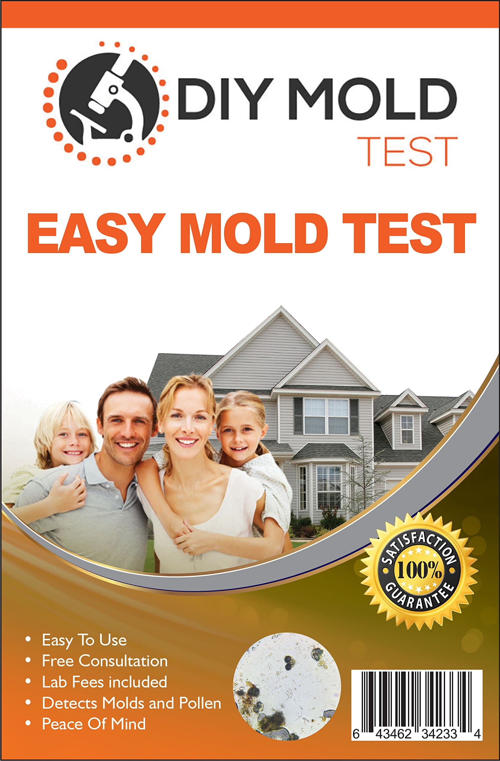 Mold Test Kit for Home - 3 DIY Tests - Mold Detection Kit with Lab Analysis & Expert Consultation - Easy & Accurate - Save vs Professional Inspectors - Not for Air Quality Testing