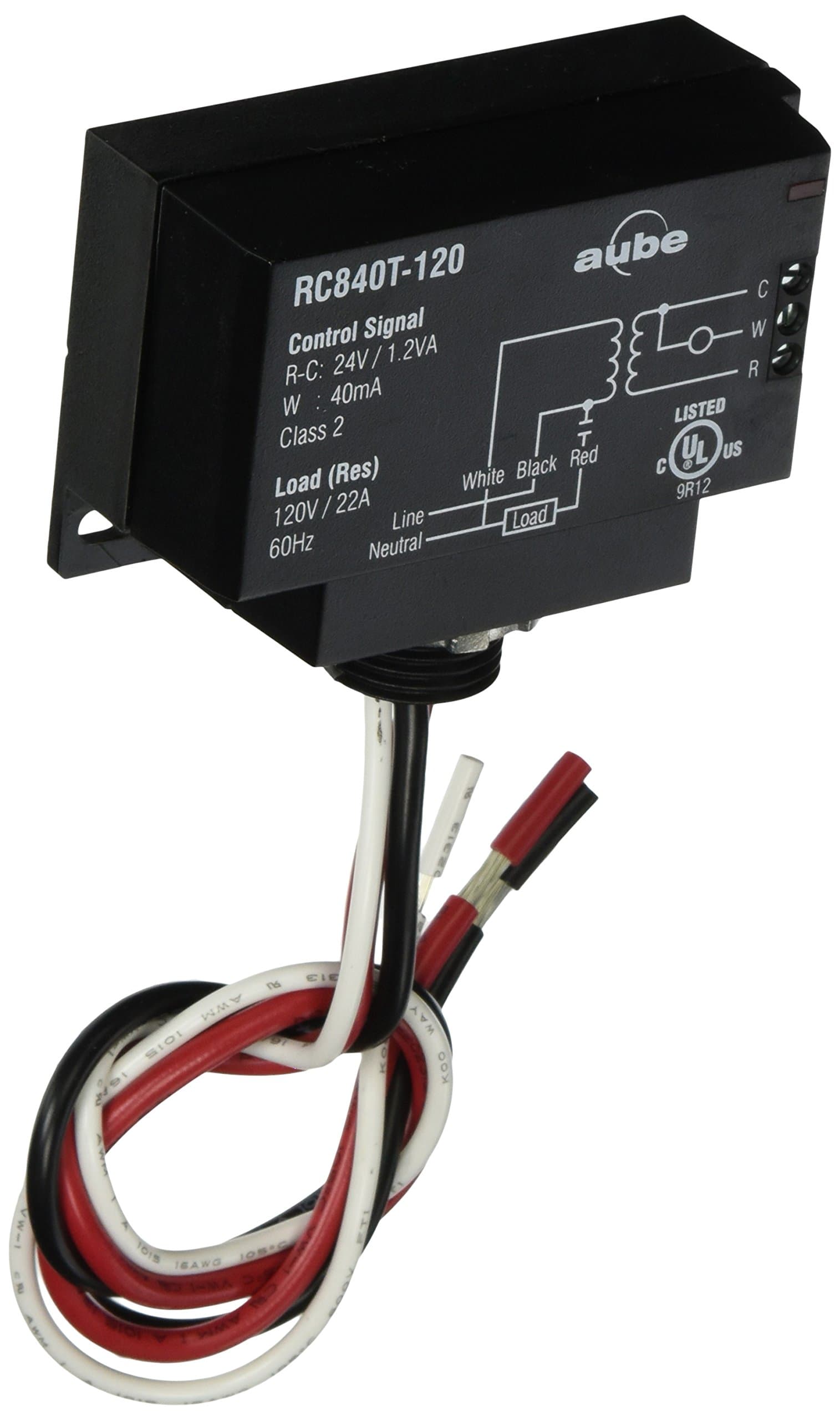 Honeywell Aube Technologies RC840T-120 Electromechanical Relay with Built In Relay