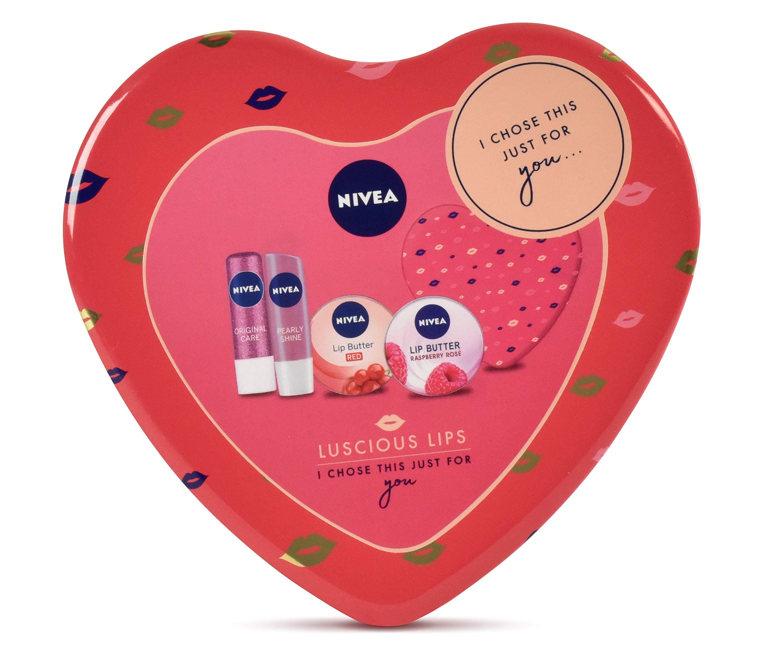 Gifting Set Nivea Luscious Lips Gift Pack