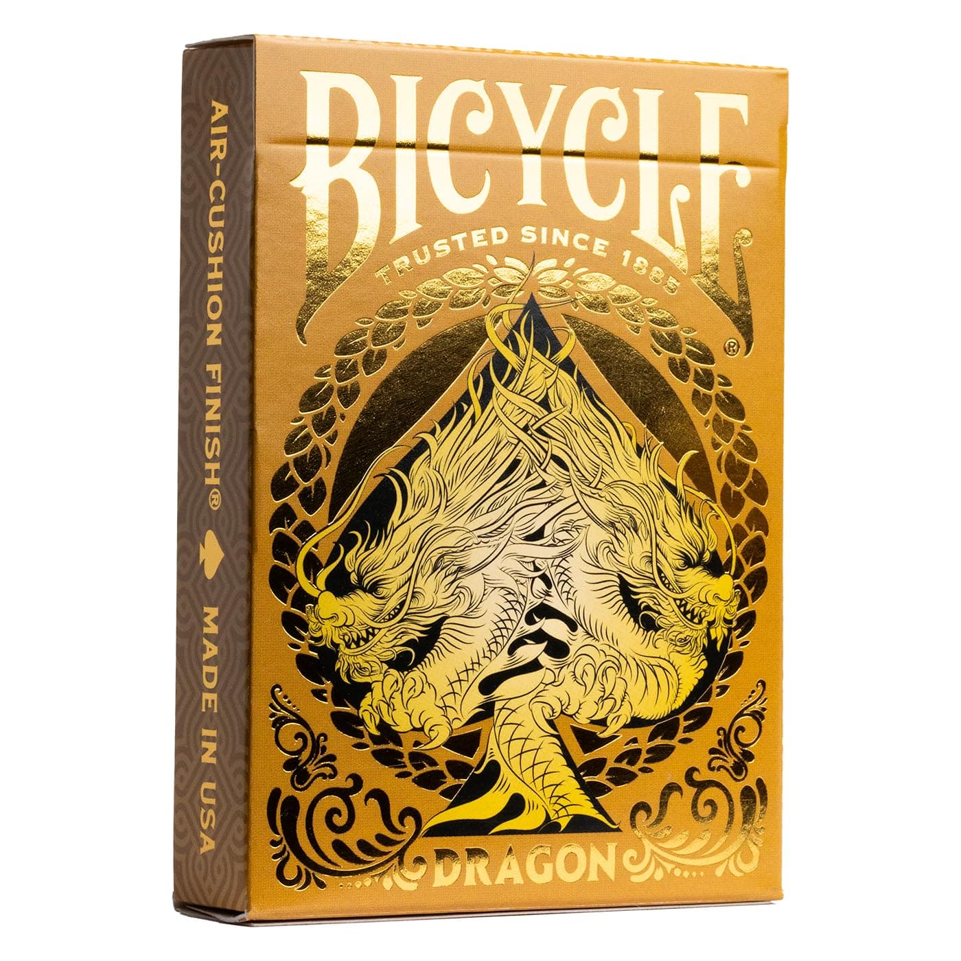 Bicycle Gold Dragon Foil Premium Playing Cards, 1 Deck