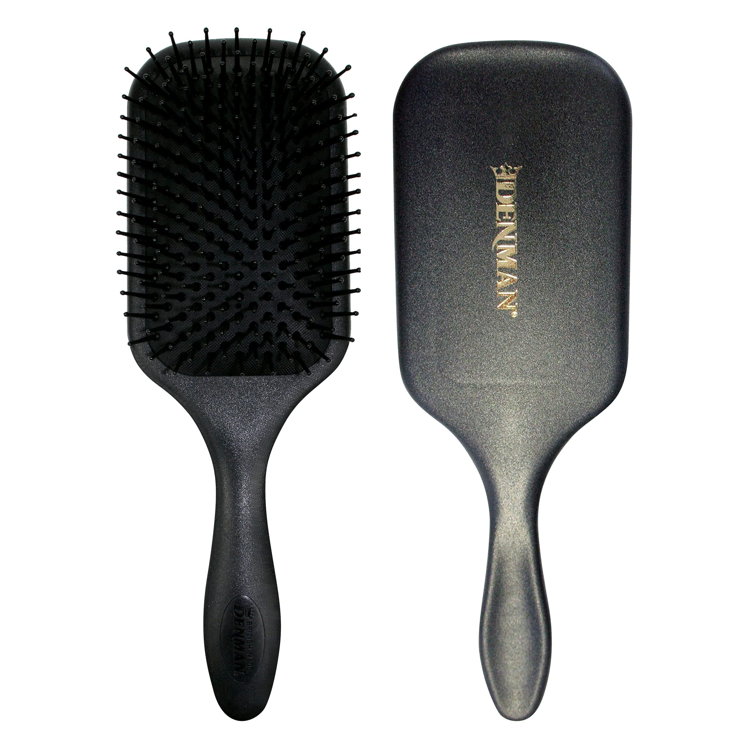 Gentle Paddle Hairbrush for Comfortable Detangling, Blowdrying and Styling
