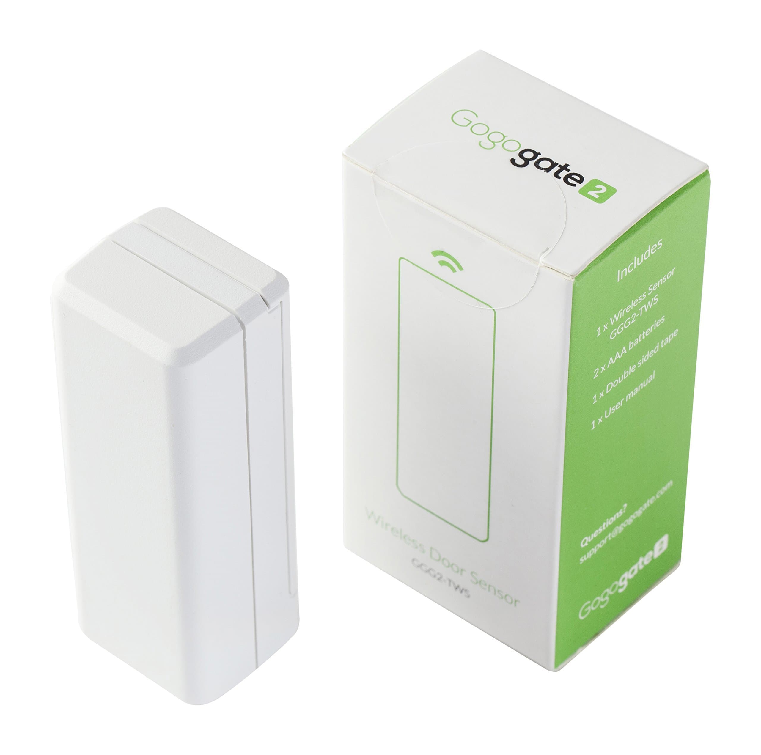 Wireless Garage Door Sensor with Status and Temperature Indicator (compatible with Gogogate2 only)