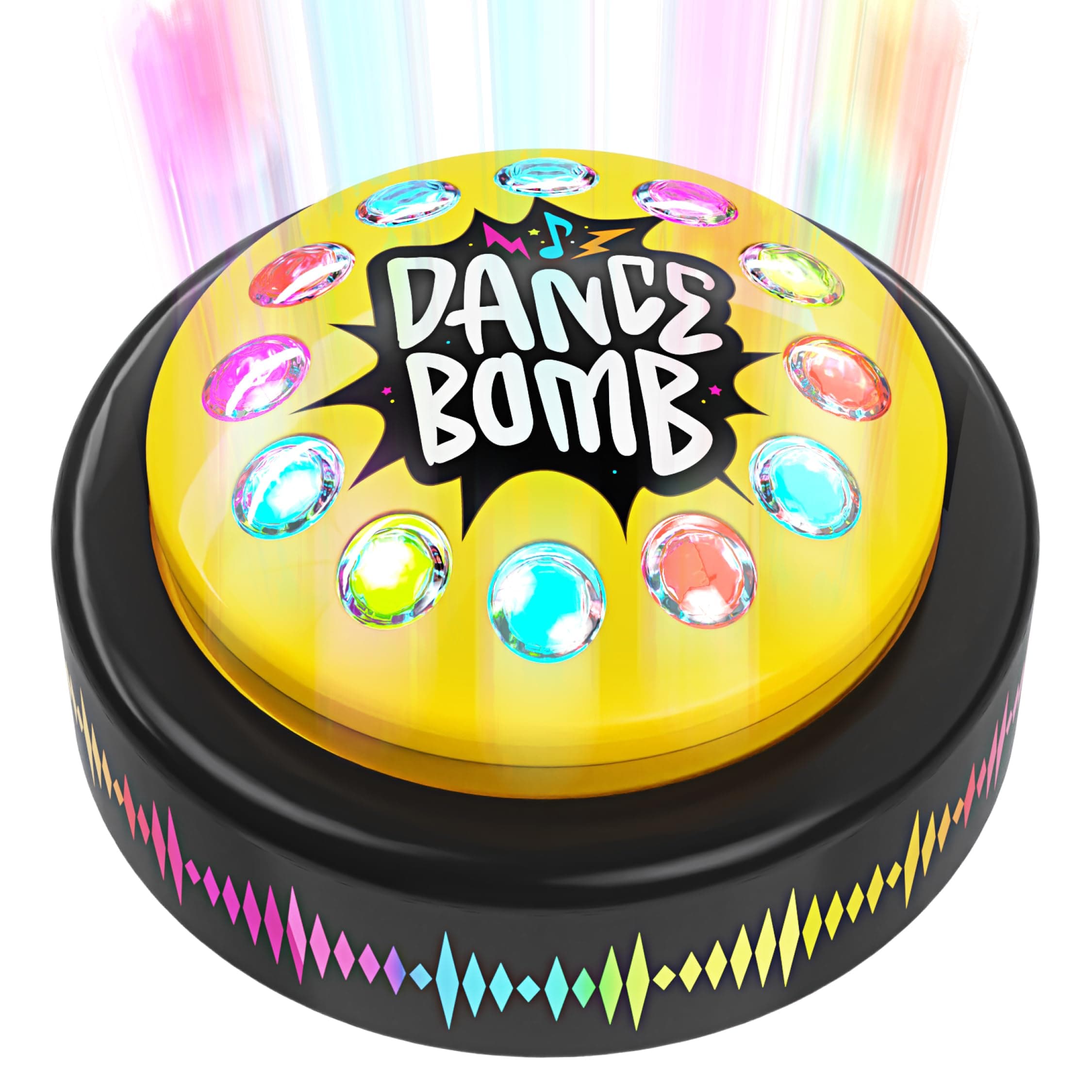 Dance Bomb Party Button - 30 Second - Funny Gifts - Teacher Classroom Must Haves - Cute Office Desk Accessories - Middle High School Classrooms Games Supplies - Cool Gadgets Gifts for Coworker, Work