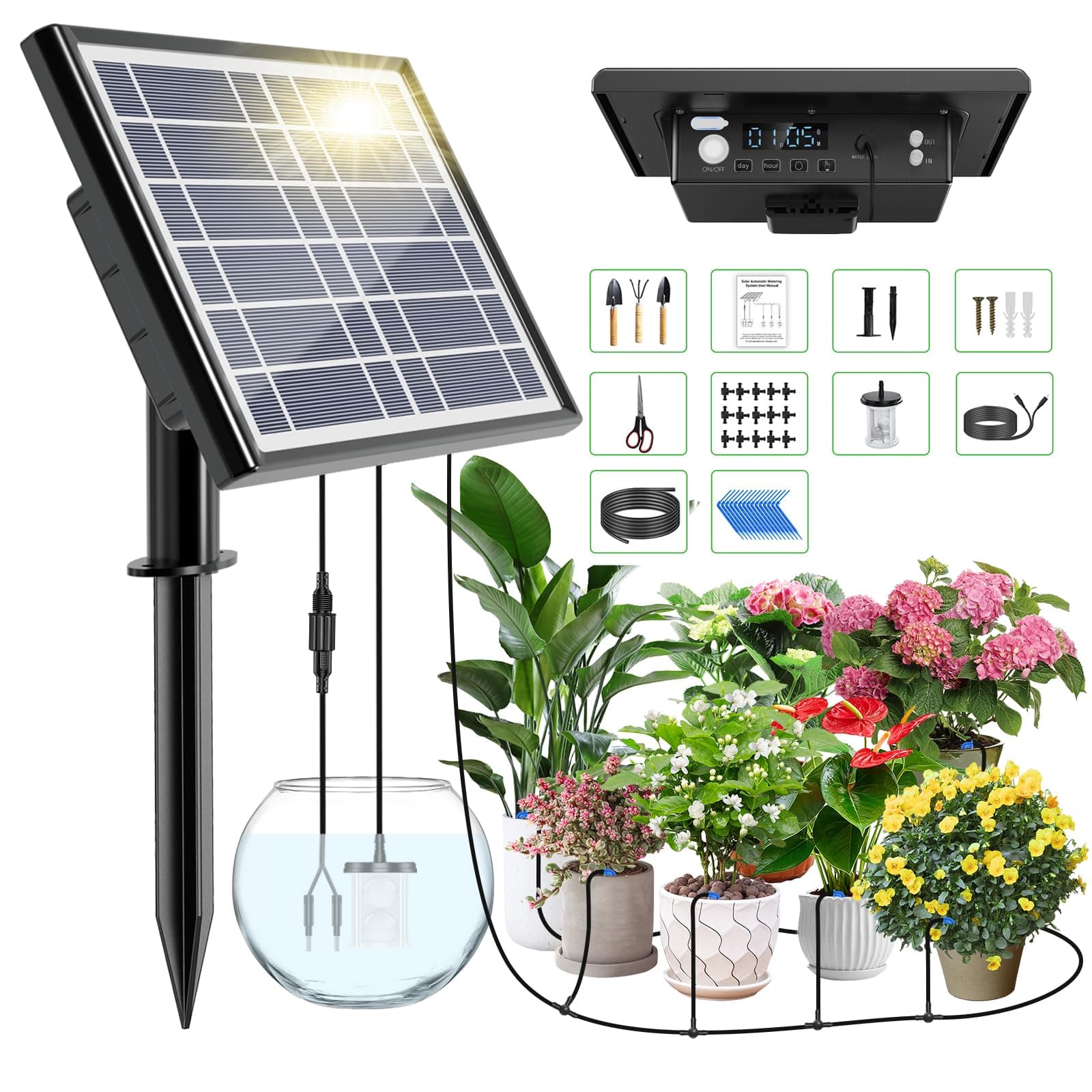 Solar Auto Drip Irrigation Kit System